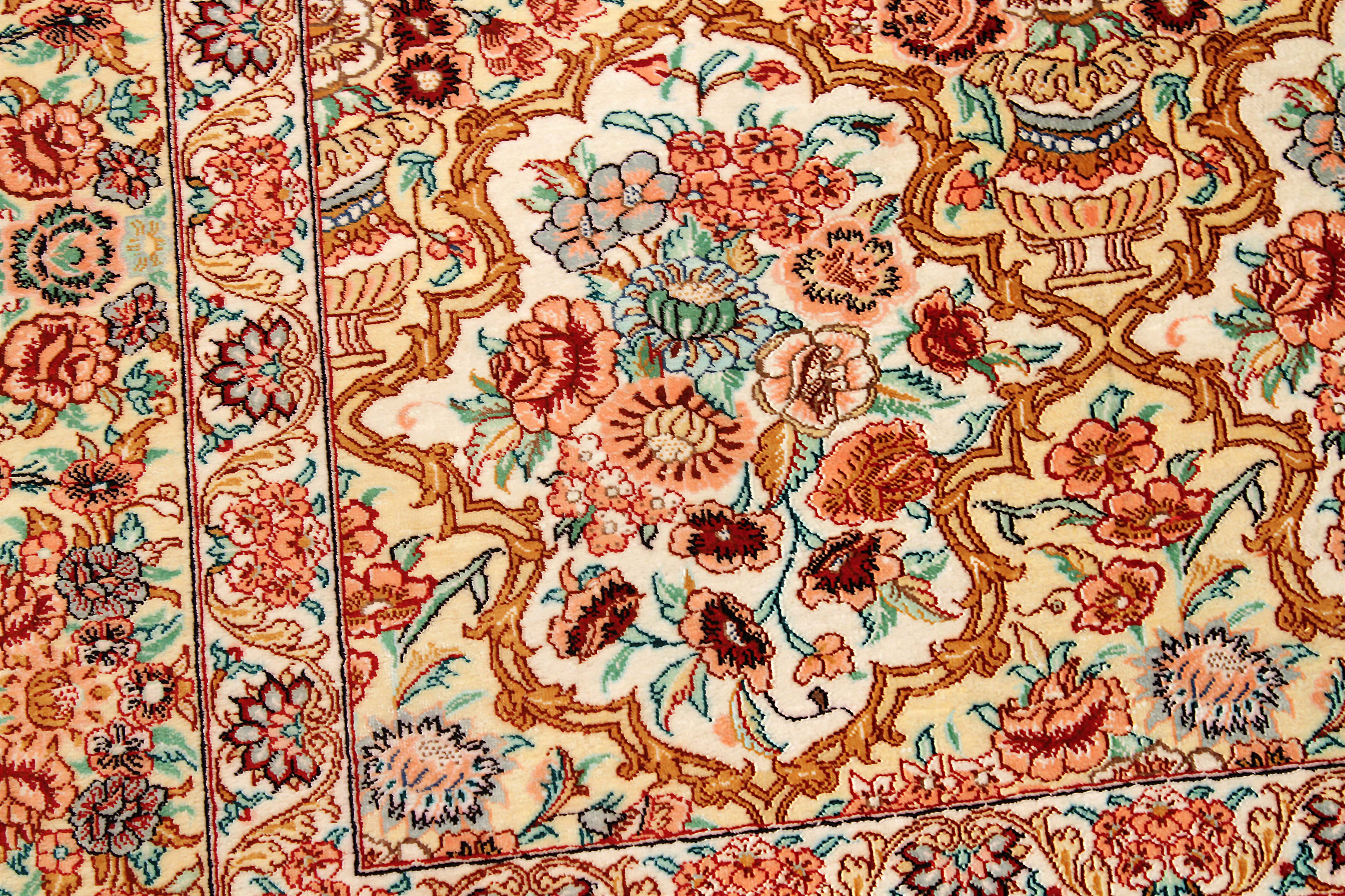 Thumbnail 4 for Persian Qum Transitional Rug 11200