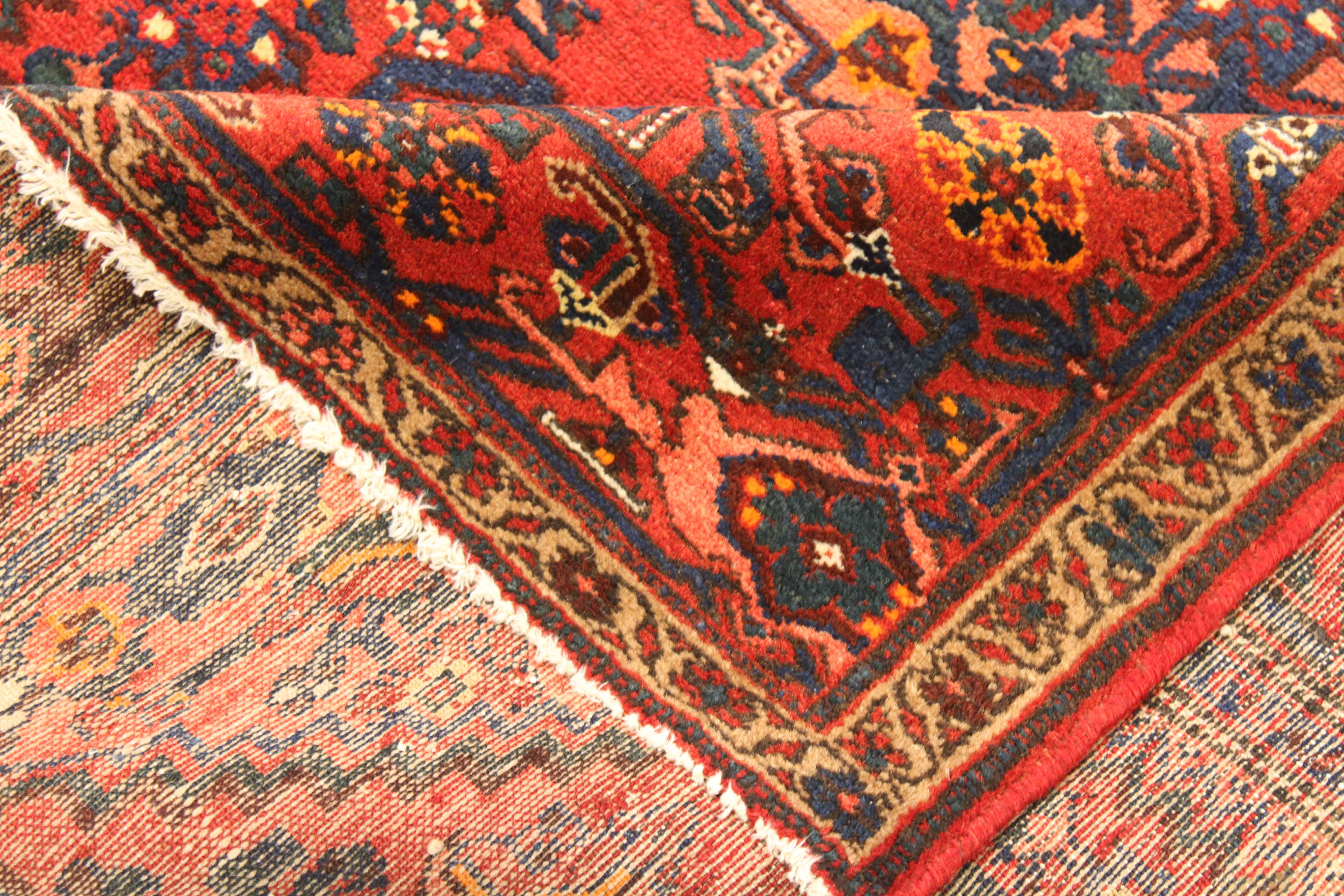 Thumbnail 2 for Antique Persian Hamadan Traditional Rug 11223