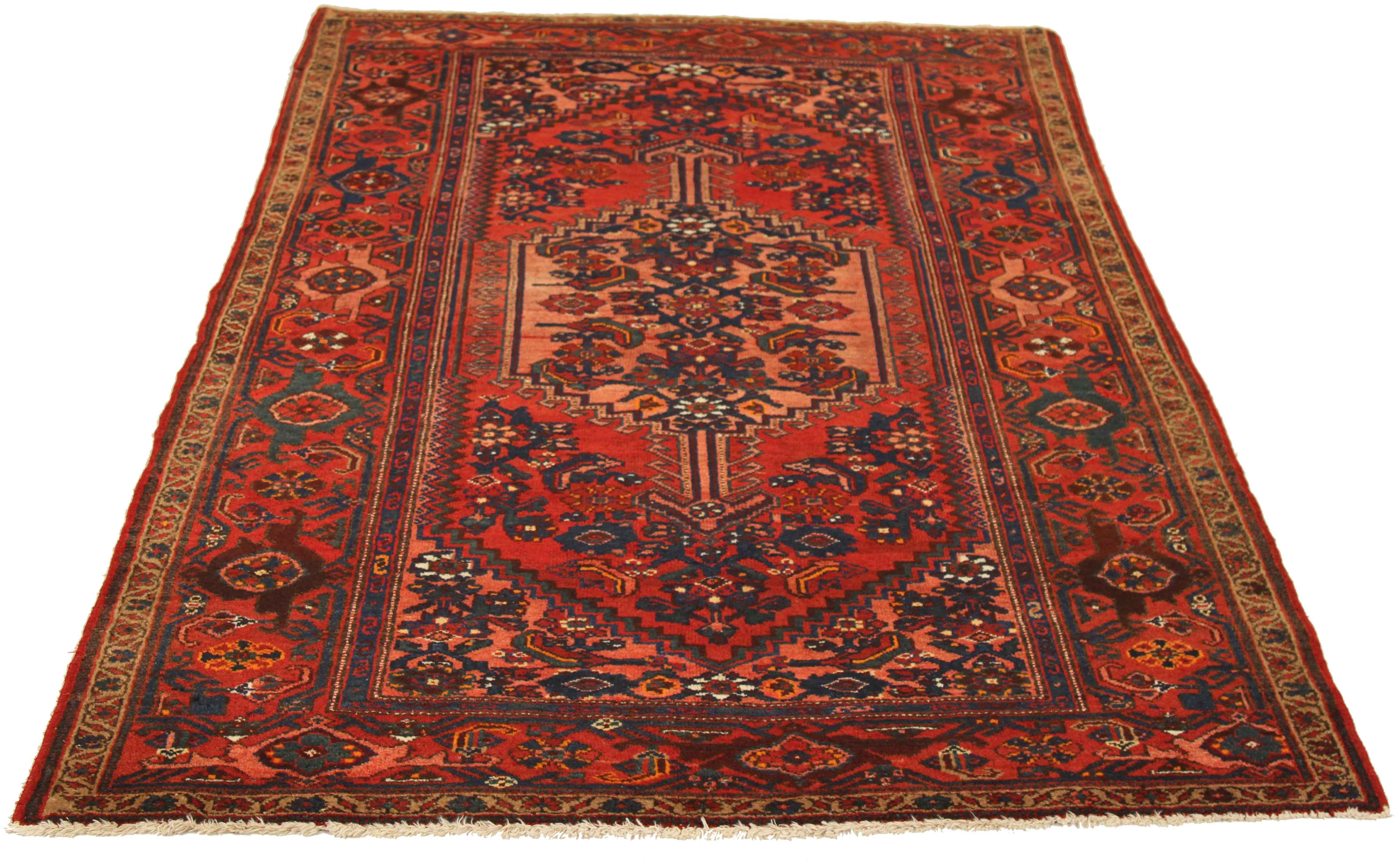 Thumbnail 9 for Antique Persian Hamadan Traditional Rug 11223