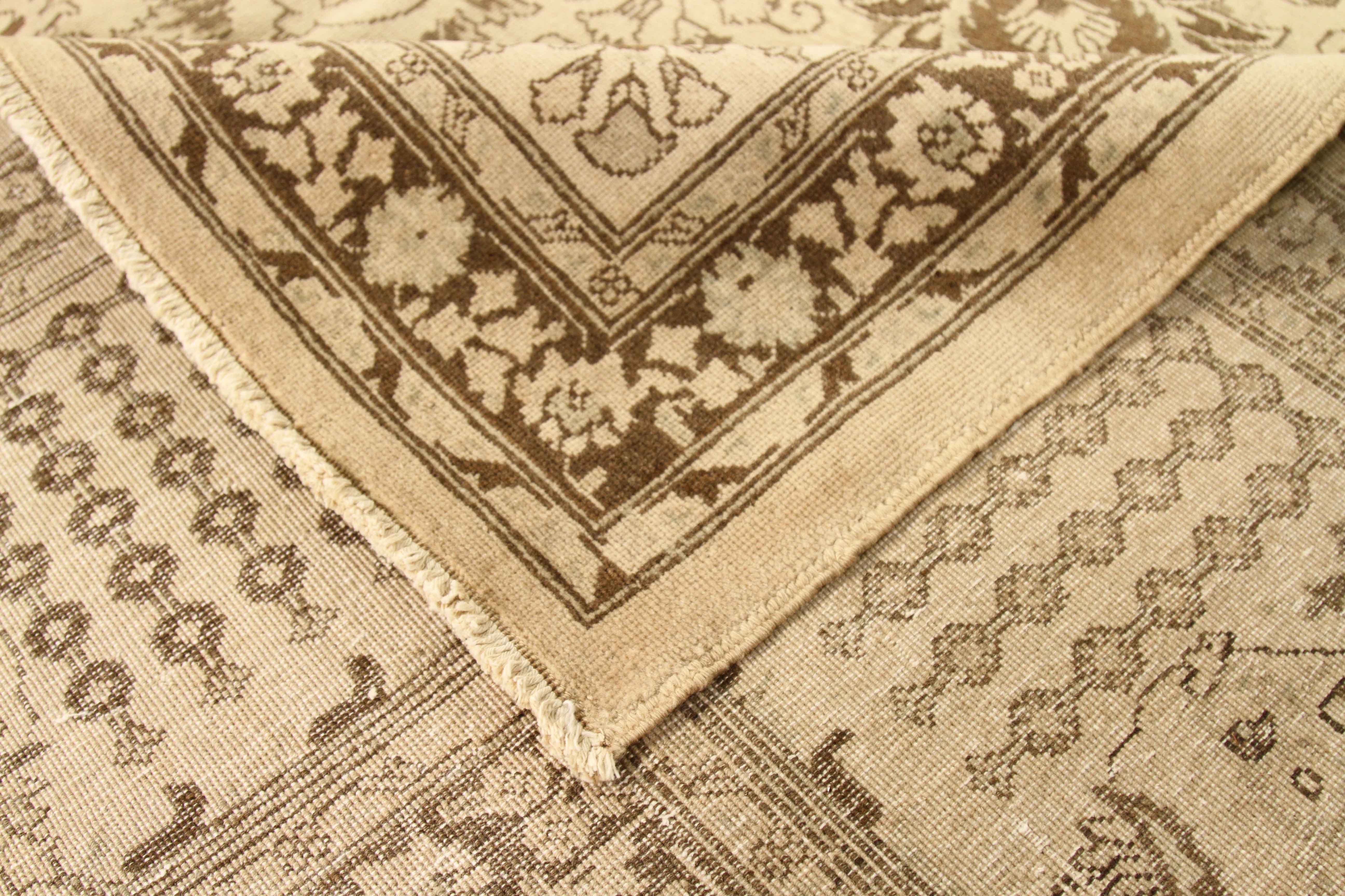 Thumbnail 9 for Antique Persian Tabriz Transitional Rug 11243