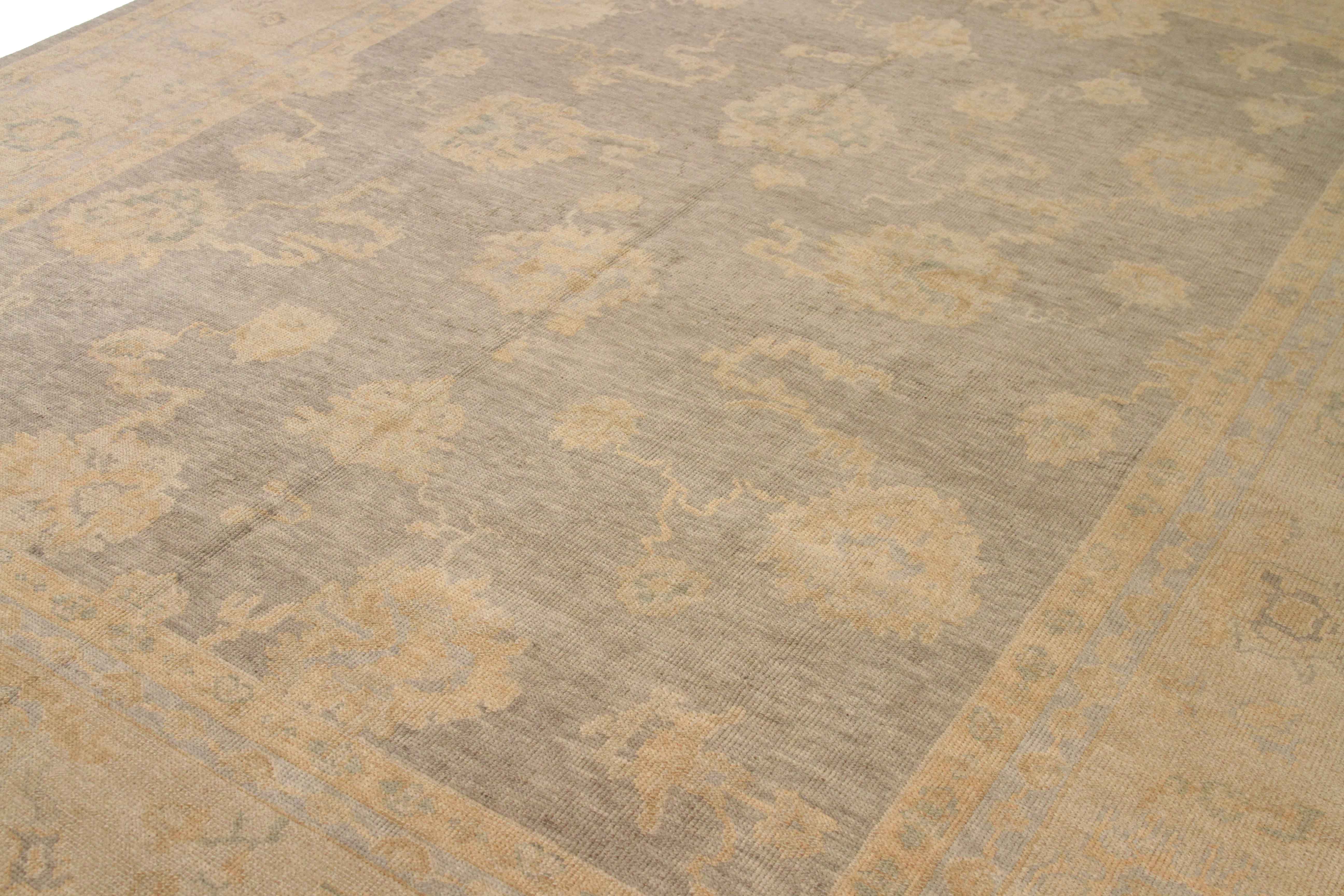 Thumbnail 7 for Turkey Oushak Transitional Rug 11286