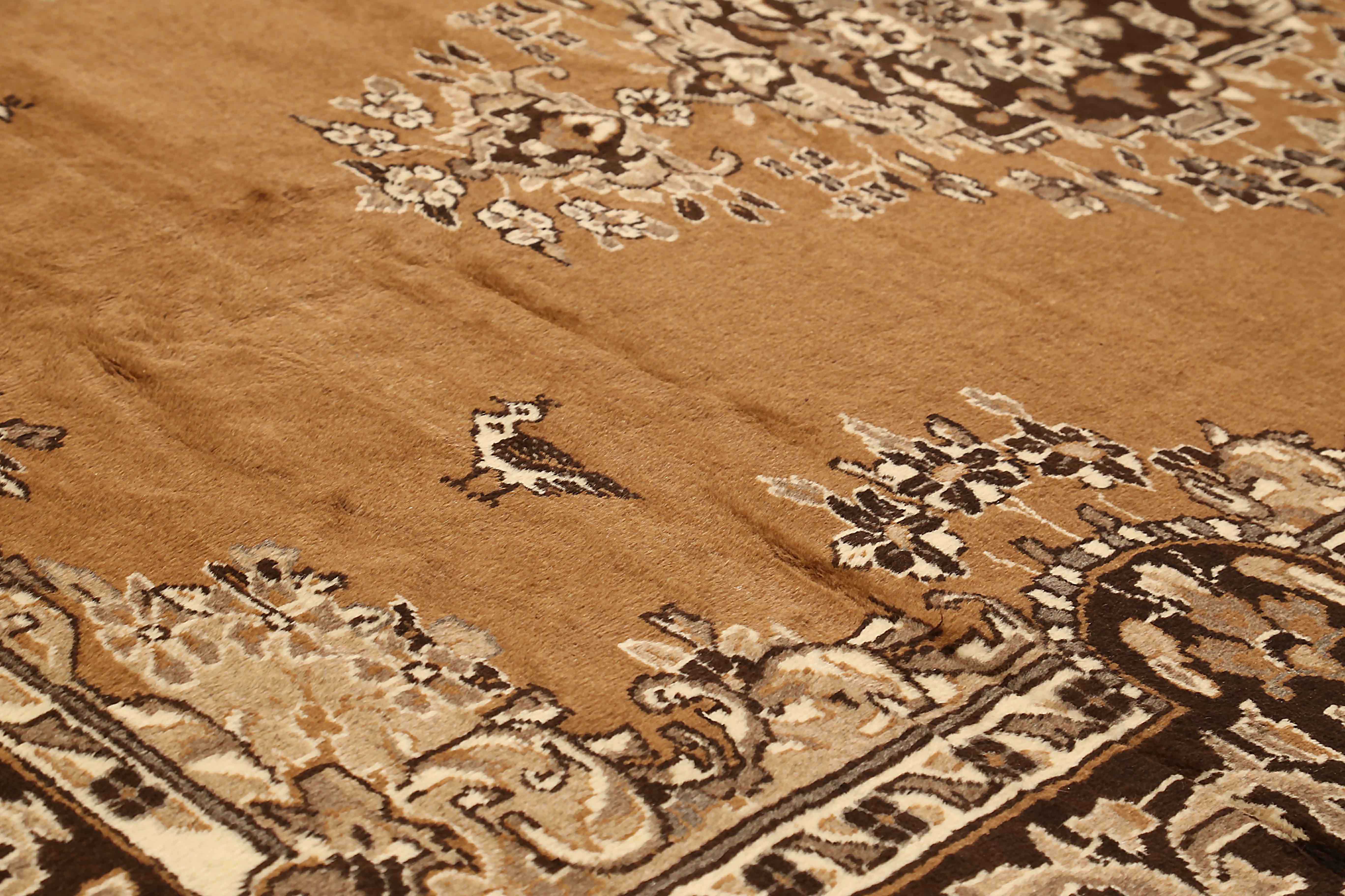 Thumbnail 6 for Antique Persian Mashad Transitional Rug 72204