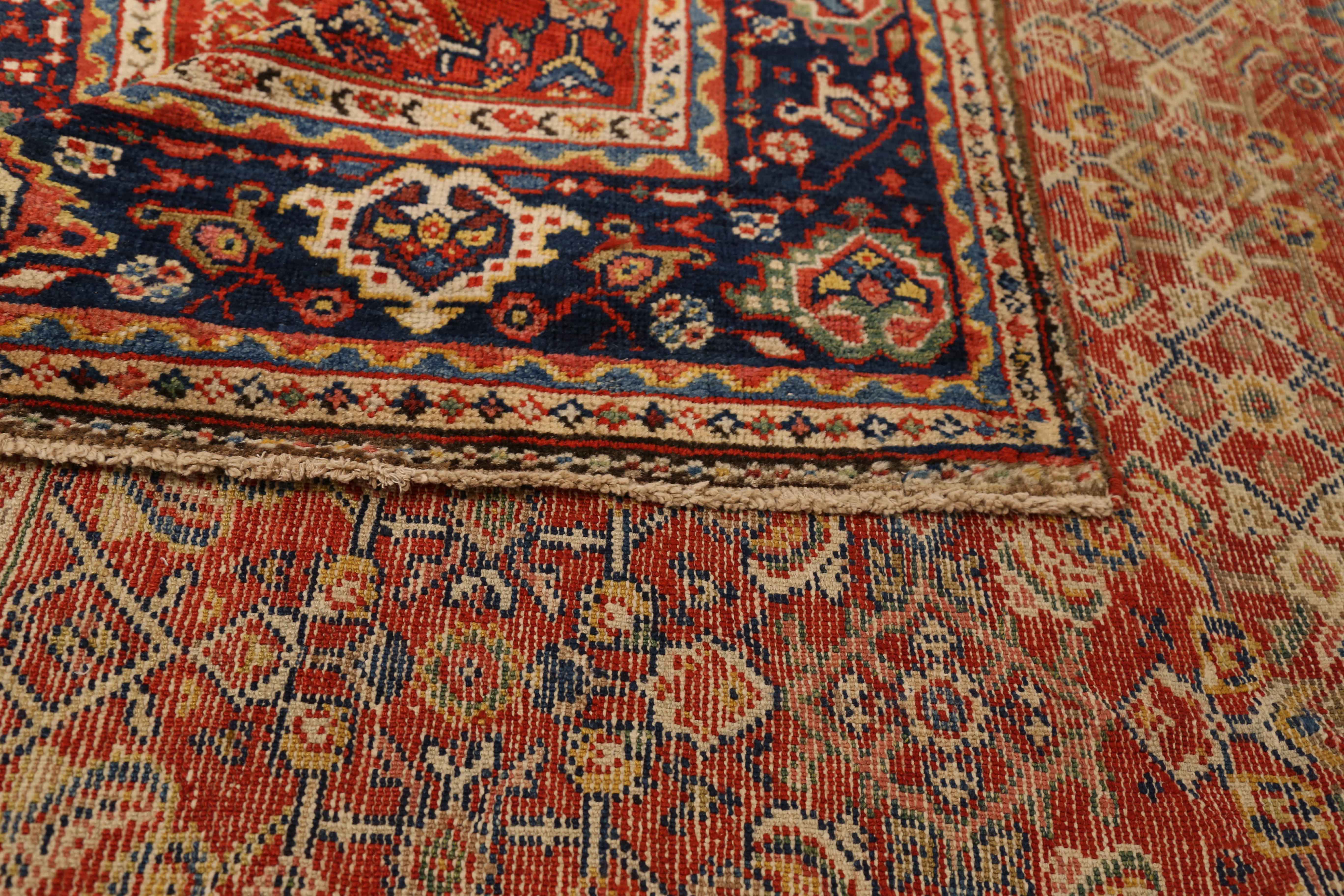 Thumbnail 4 for Antique Persian Sultanabad Traditional Rug 11307