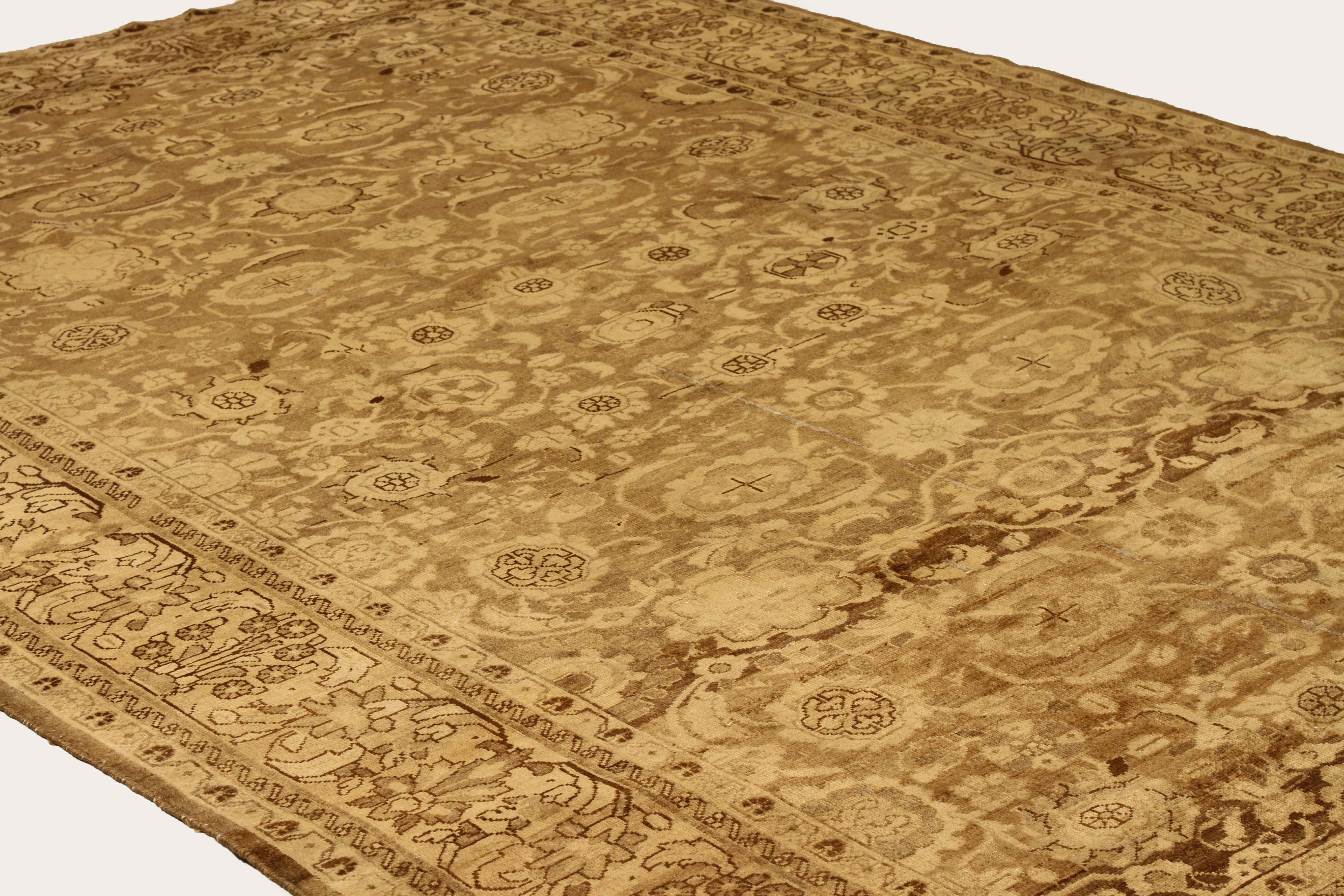 Thumbnail 13 for Antique Persian Malayer Transitional Rug 11312