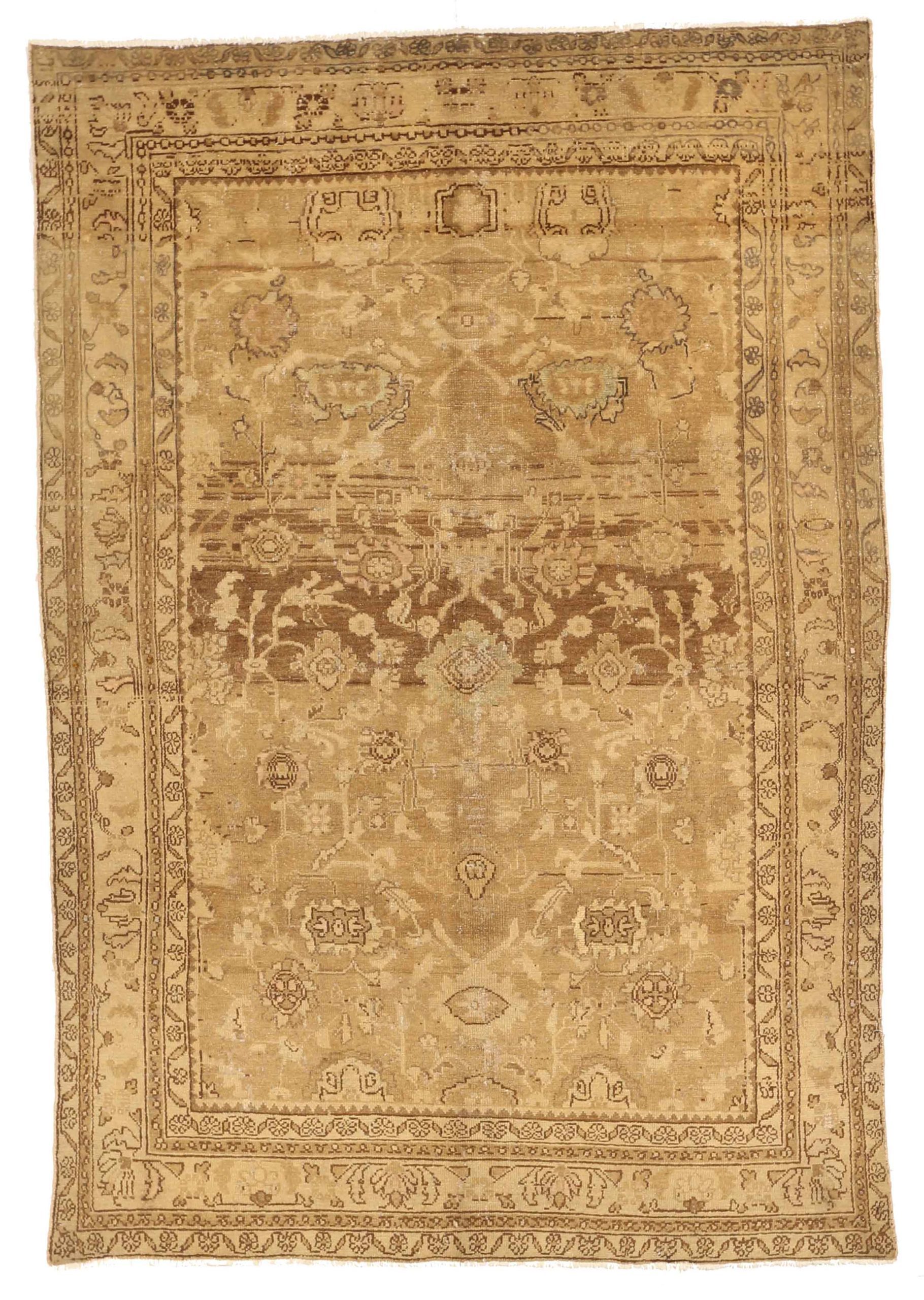 Thumbnail 6 for Antique Persian Malayer Transitional Rug 11333