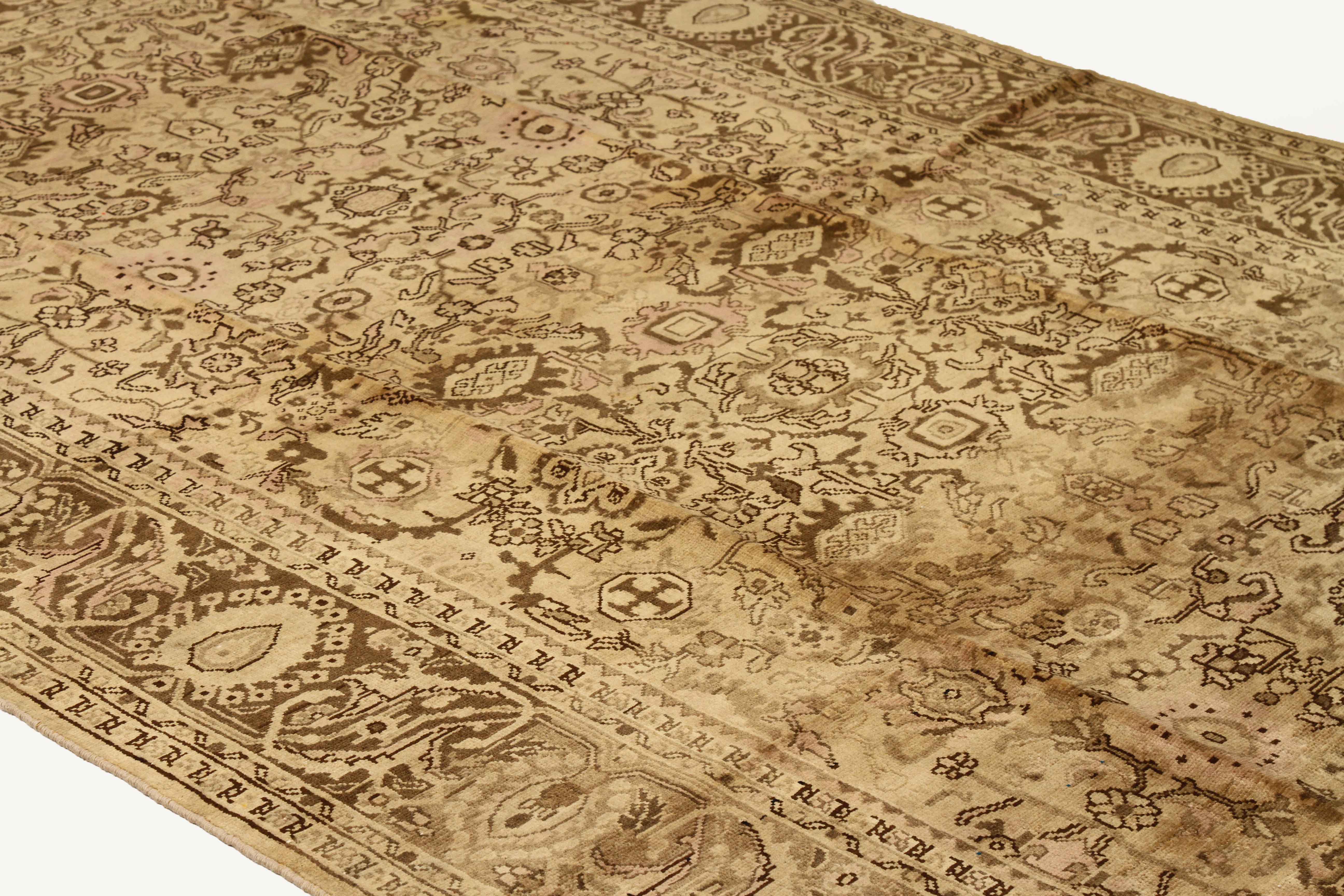 Thumbnail 6 for Antique Persian Malayer Transitional Rug 11347