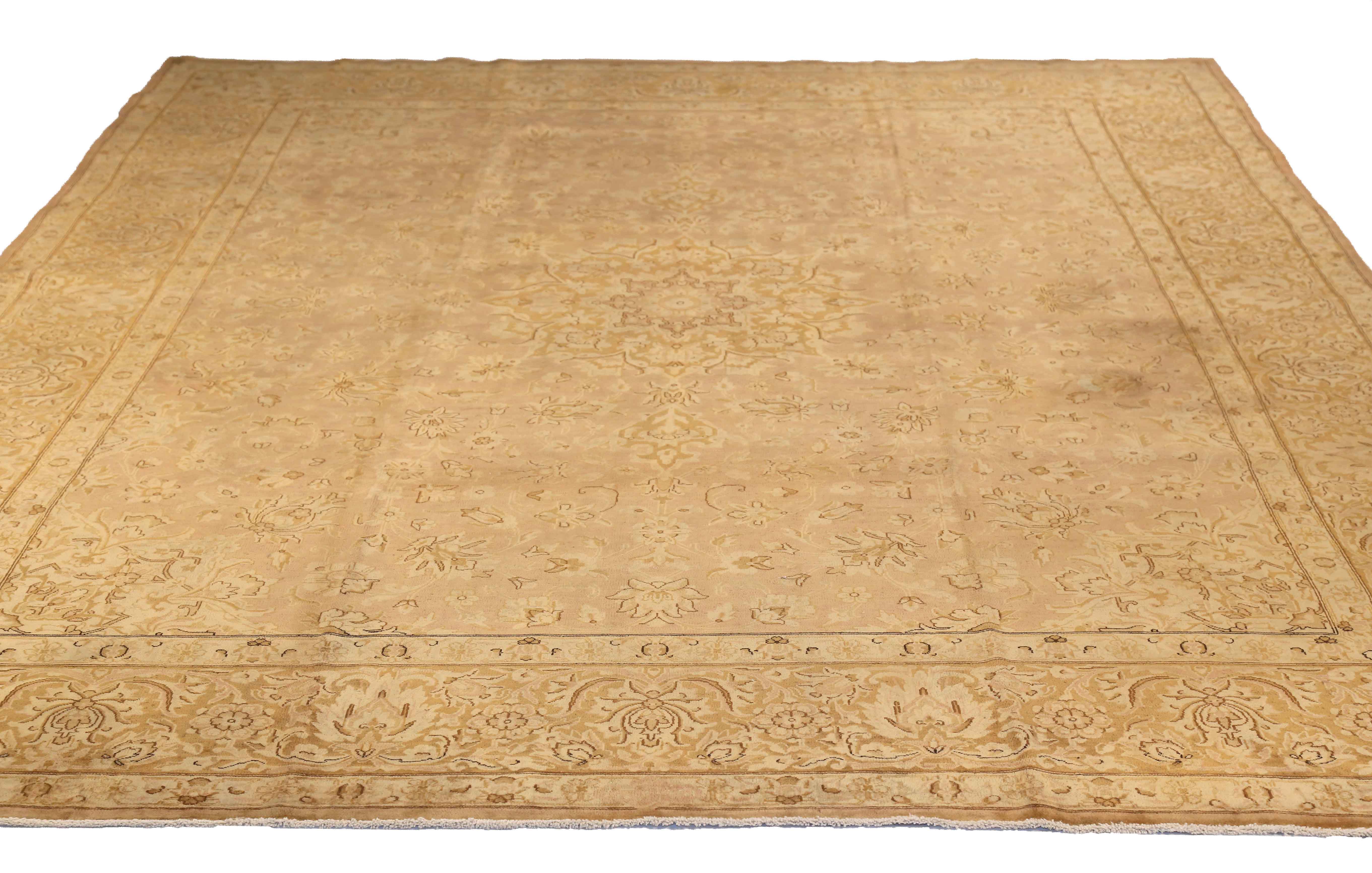 Thumbnail 5 for Antique Persian Kerman Transitional Rug 11348