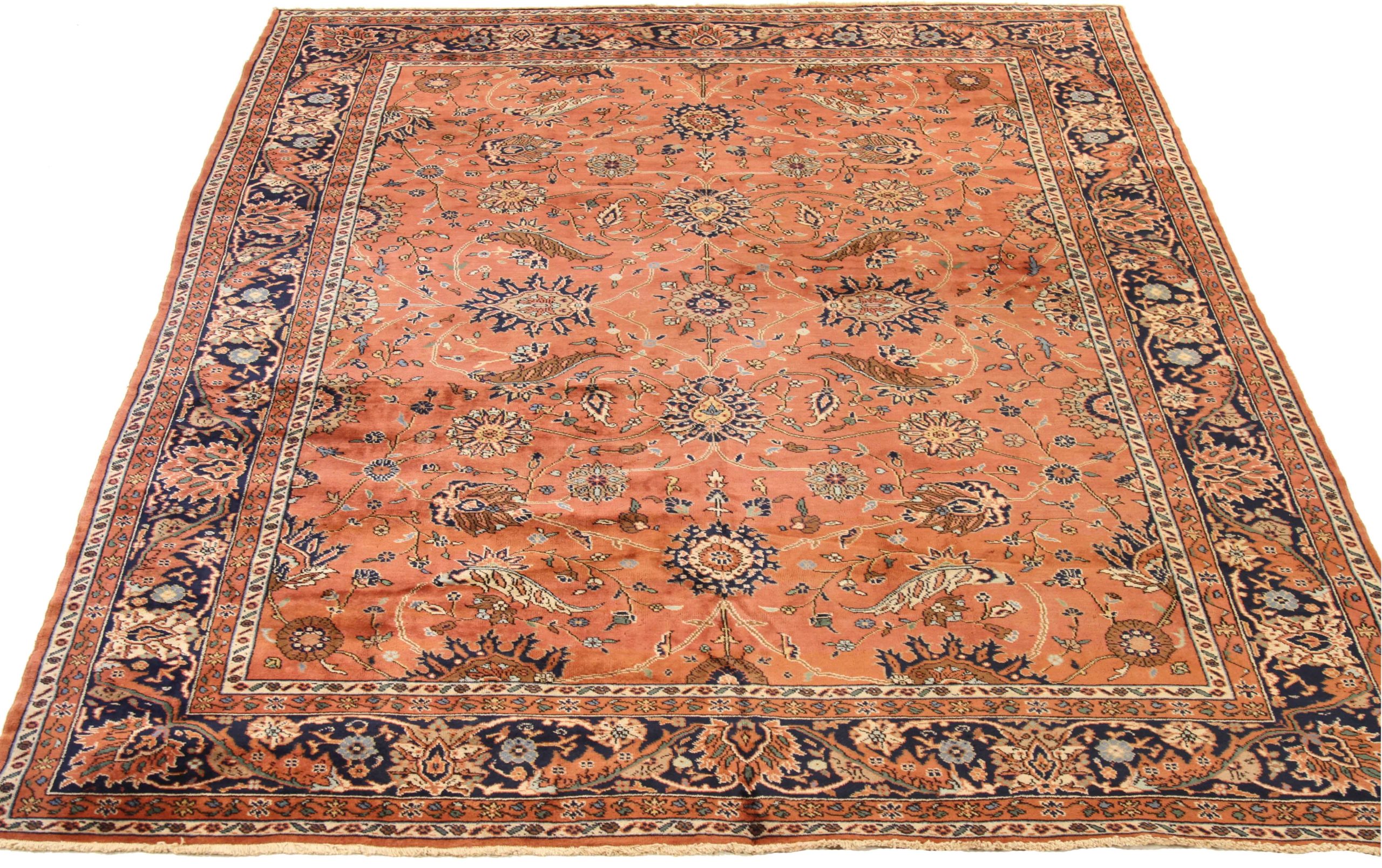 Thumbnail 11 for Antique Russia Tabriz Traditional Rug 72112