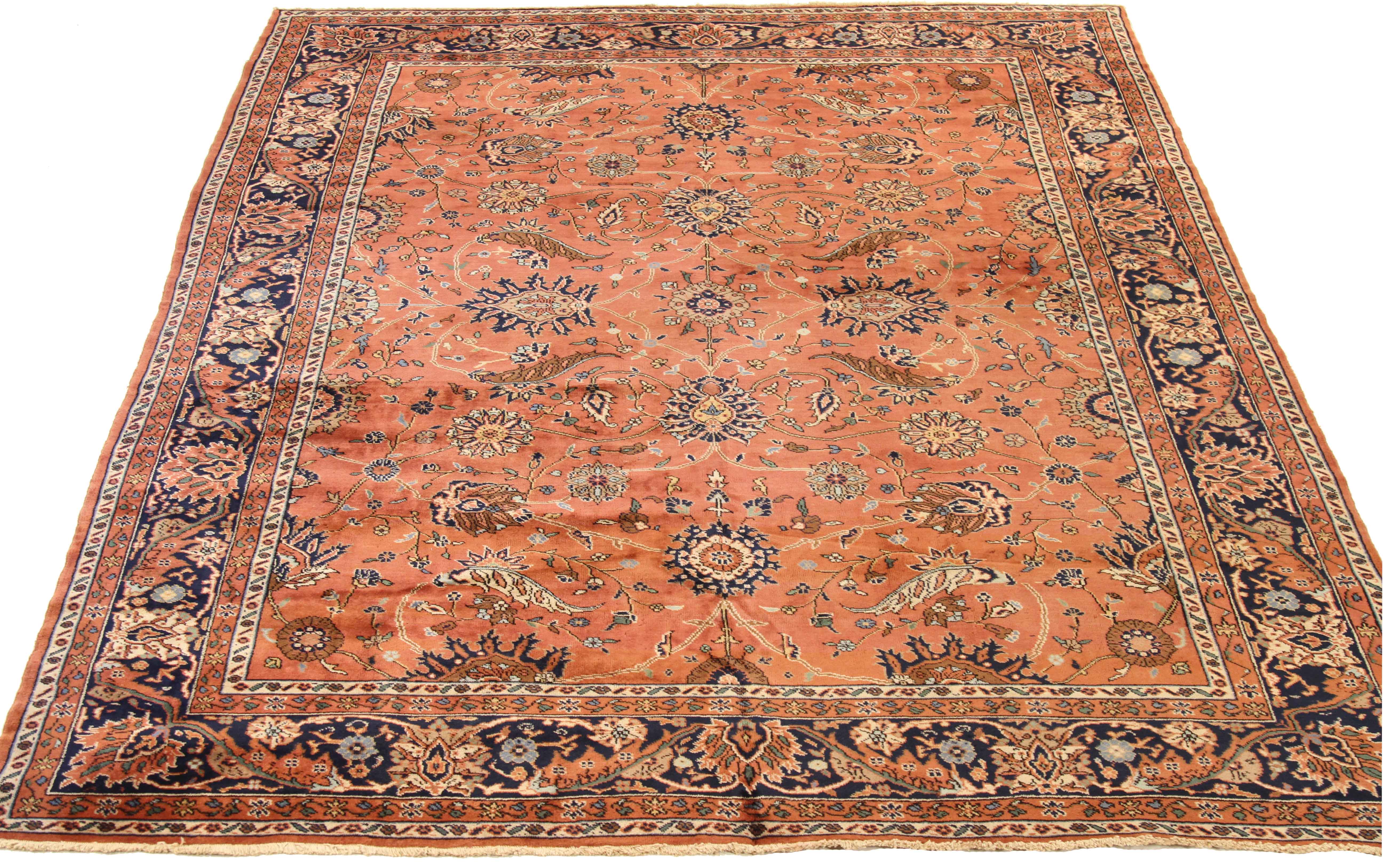 Thumbnail 2 for Antique Russia Tabriz Traditional Rug 72112