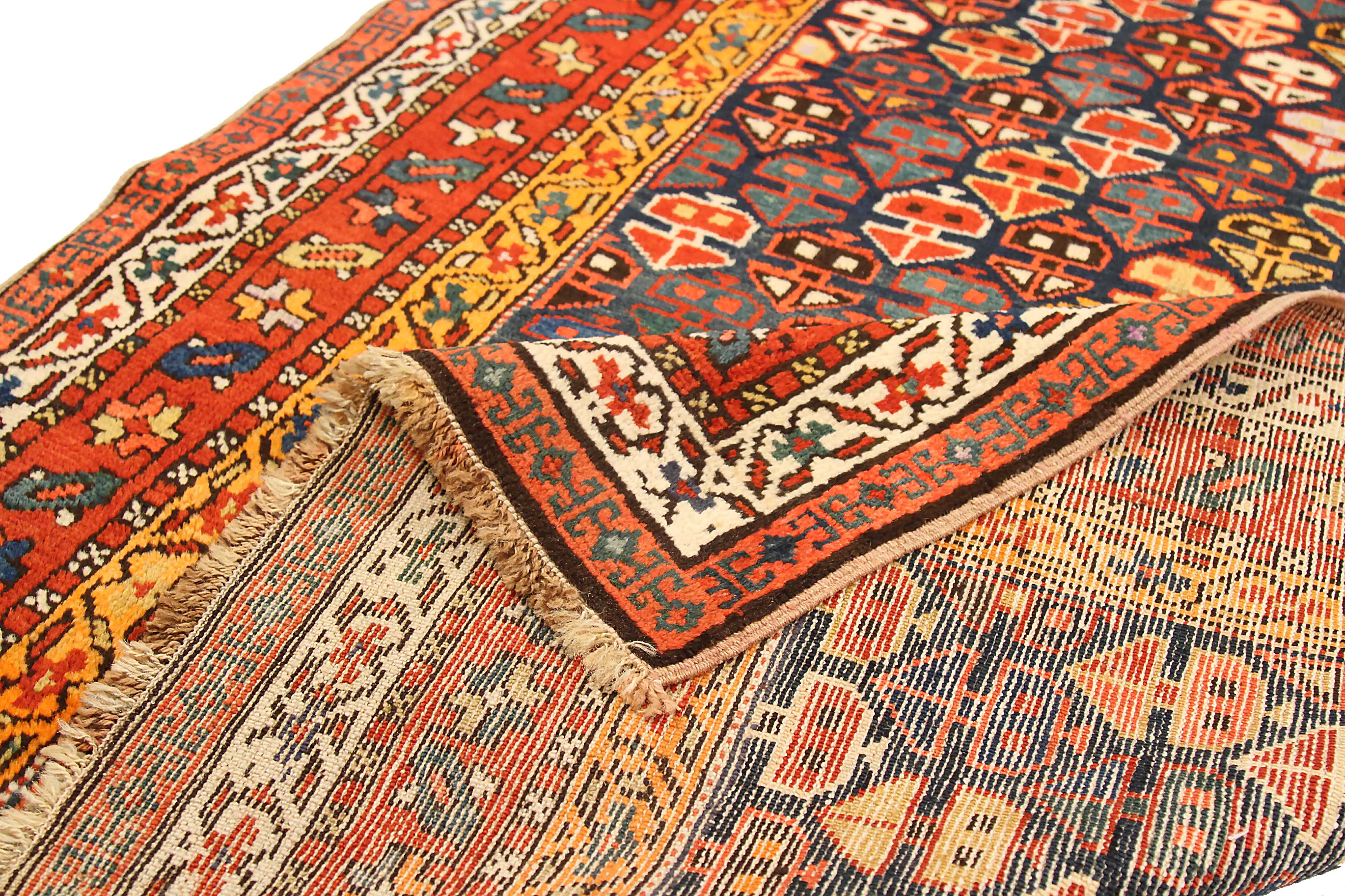 Thumbnail 2 for Antique Russia Karabagh Traditional Rug 72133