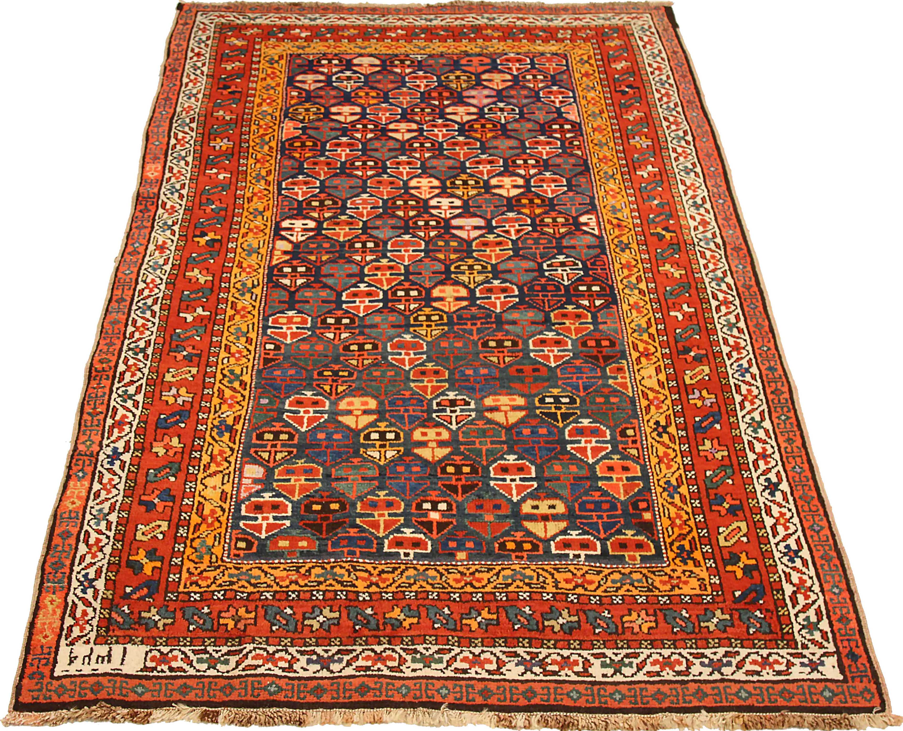 Thumbnail 3 for Antique Russia Karabagh Traditional Rug 72133