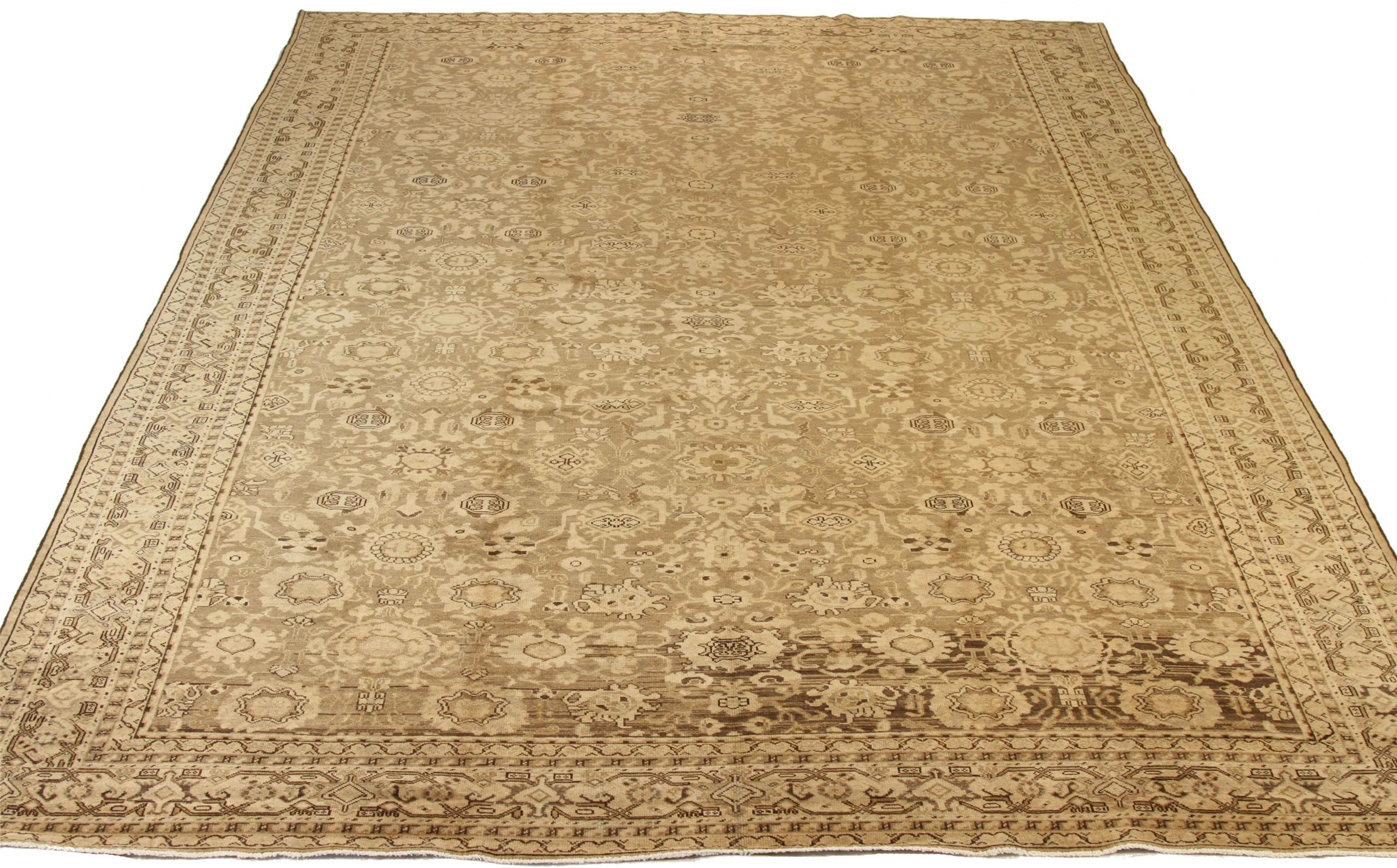 Thumbnail 15 for Antique Persian Malayer Transitional Rug 11389