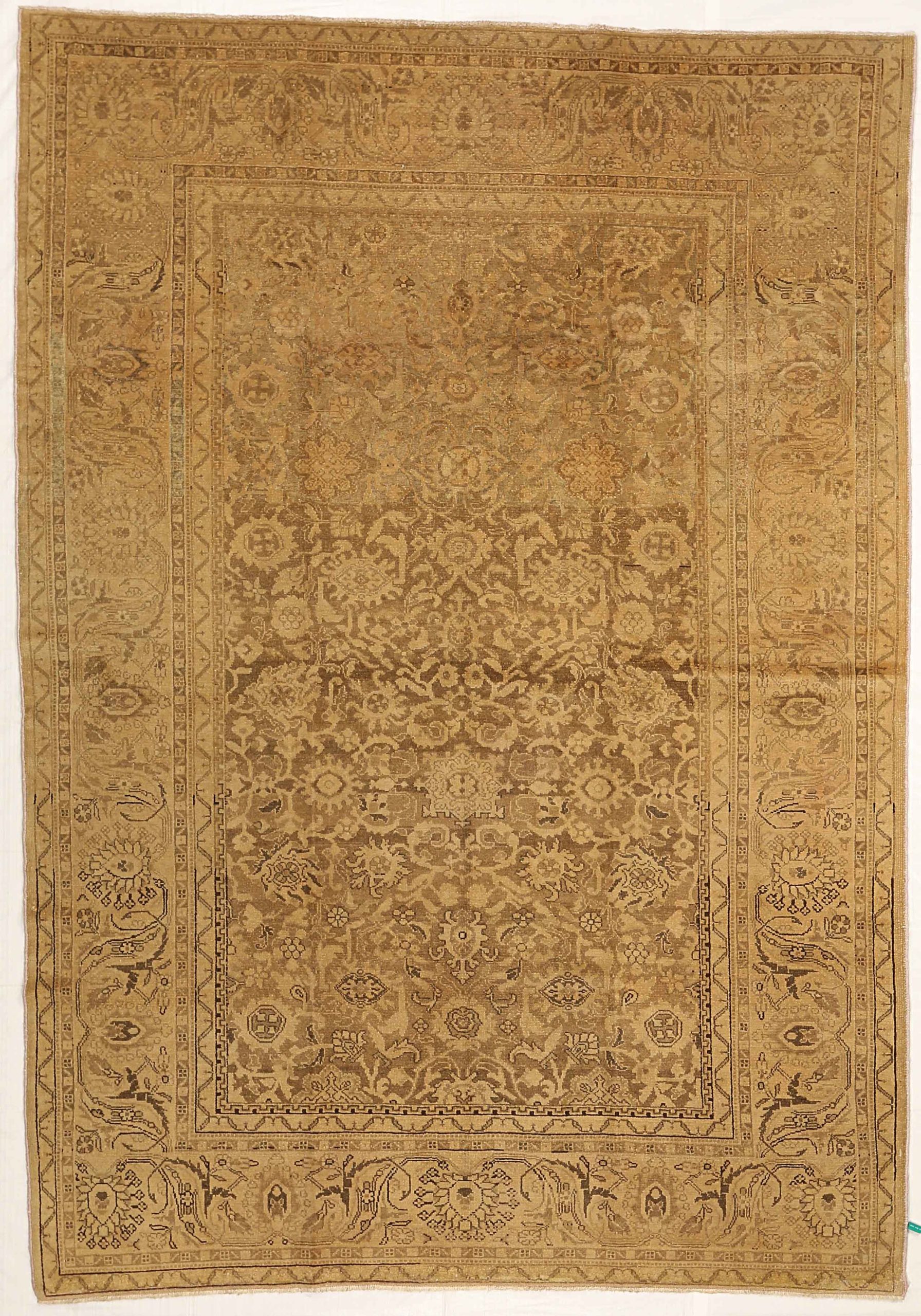 Thumbnail 3 for Antique Persian Malayer Transitional Rug 11397