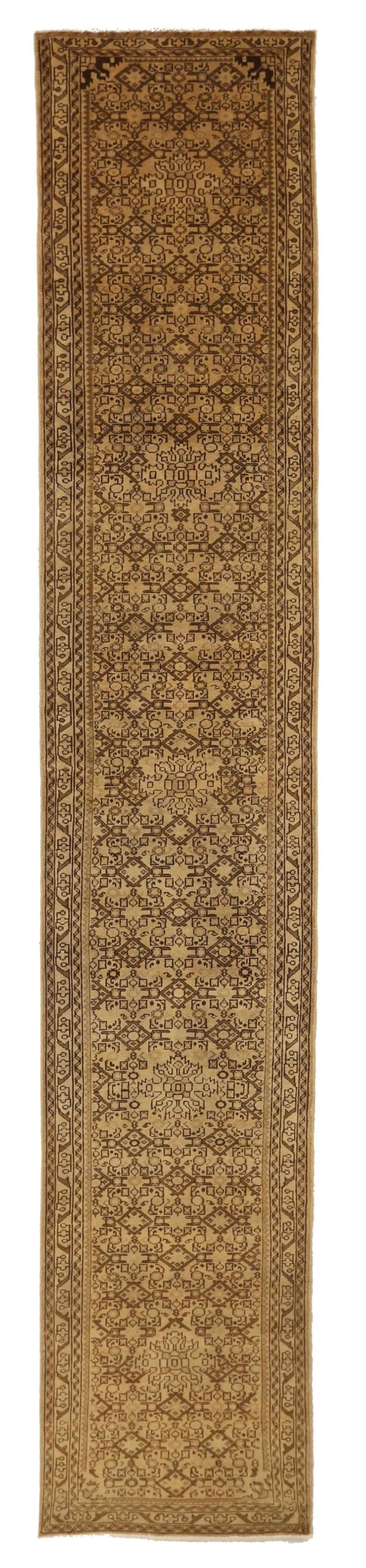 Thumbnail 15 for Antique Persian Malayer Transitional Rug 11414