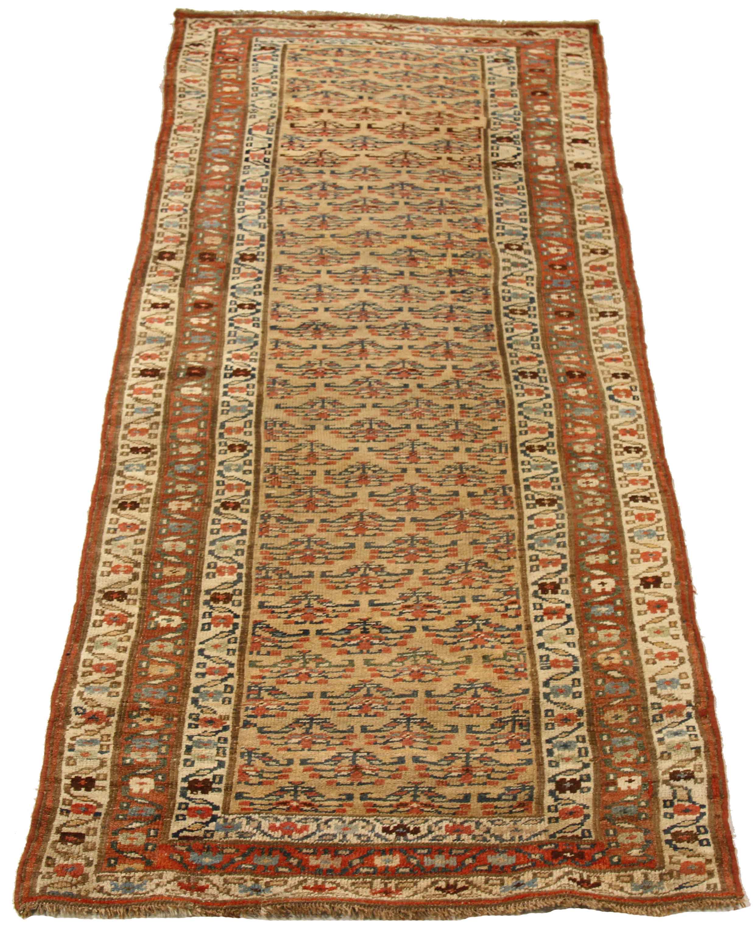 Thumbnail 12 for Antique Persian Bijar Traditional Rug 11438