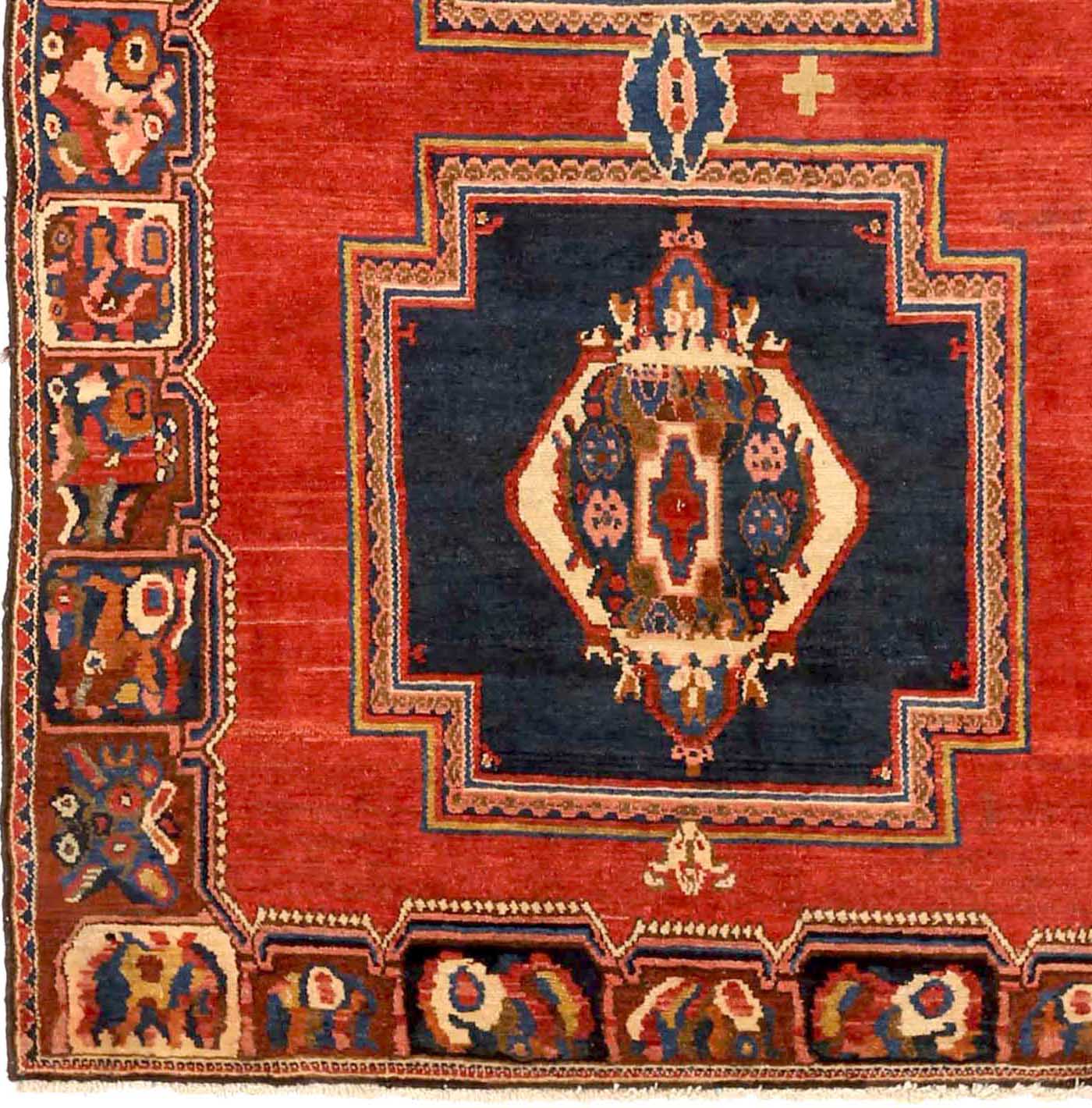 Thumbnail 13 for Antique Persian Bakhtiar Transitional Rug 72232
