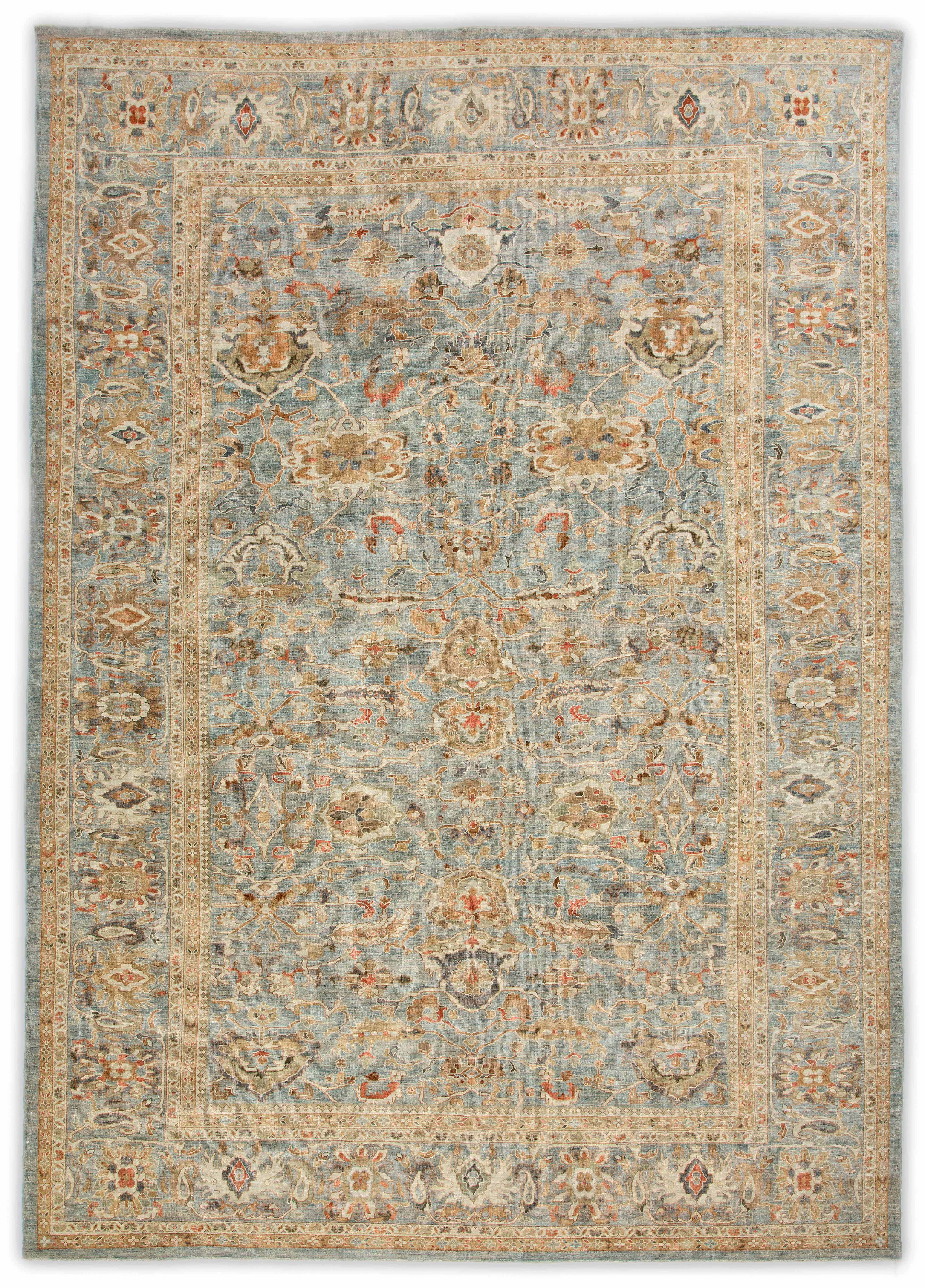 Thumbnail 8 for Turkey Sultanabad Tribal Rug 88664