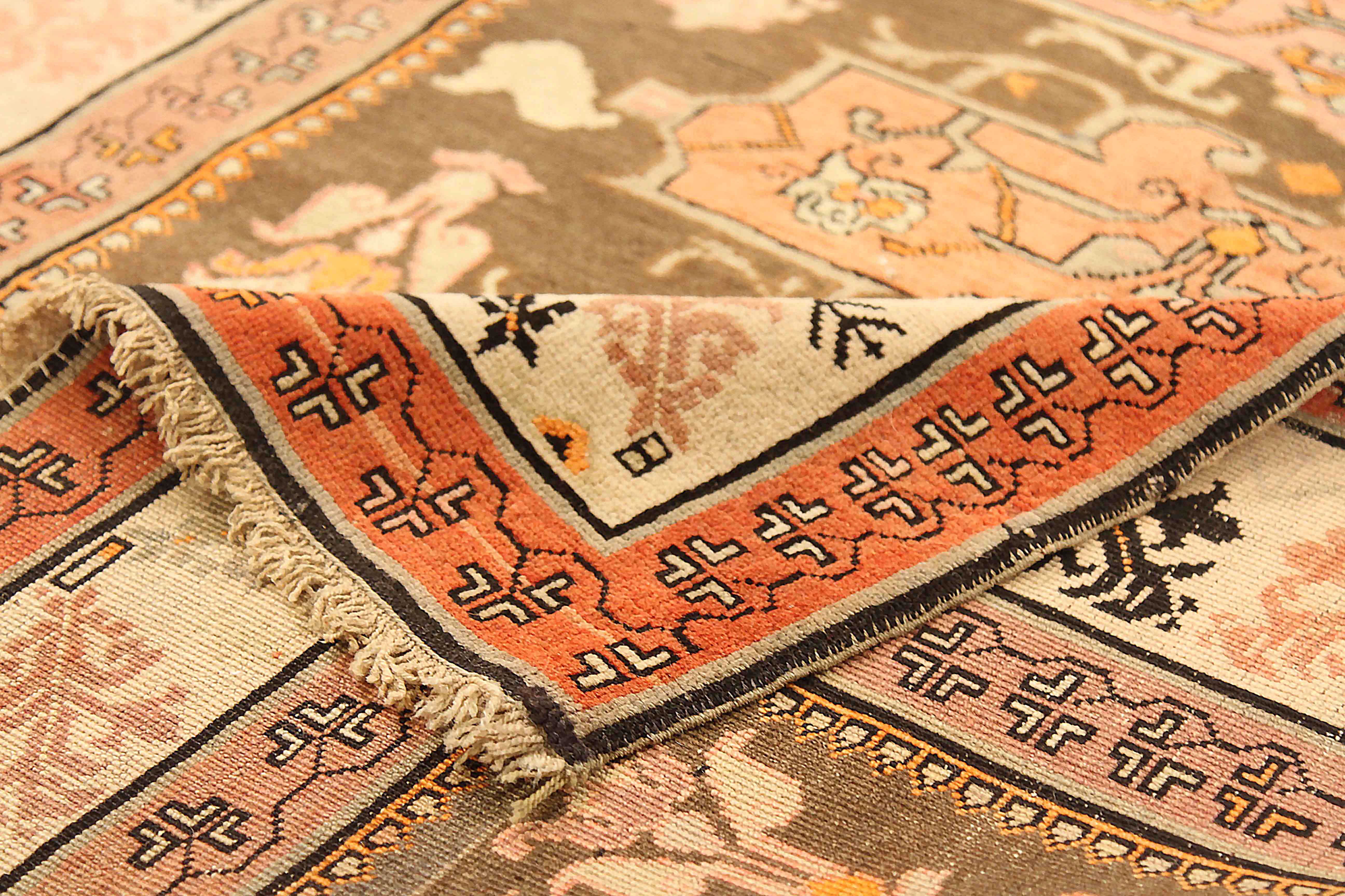 Thumbnail 2 for Antique Russia Karabagh Transitional Rug 72336