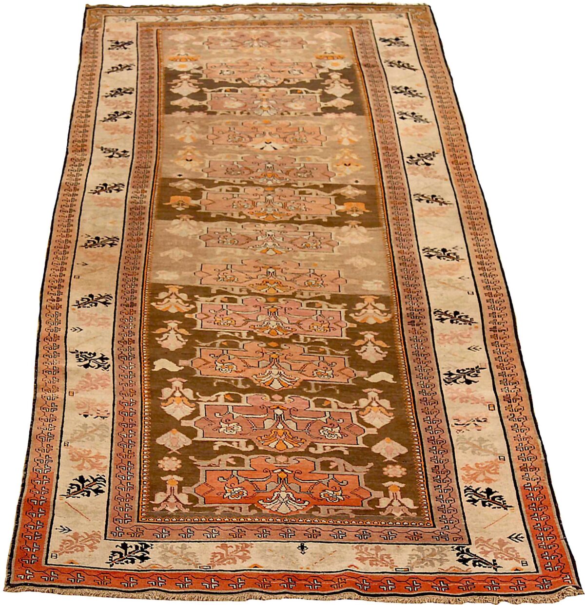 Thumbnail 10 for Antique Russia Karabagh Transitional Rug 72336
