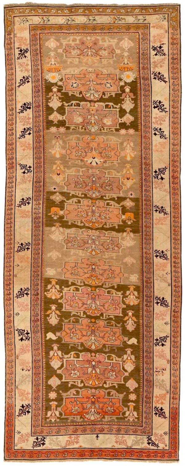 Thumbnail 15 for Antique Russia Karabagh Transitional Rug 72336