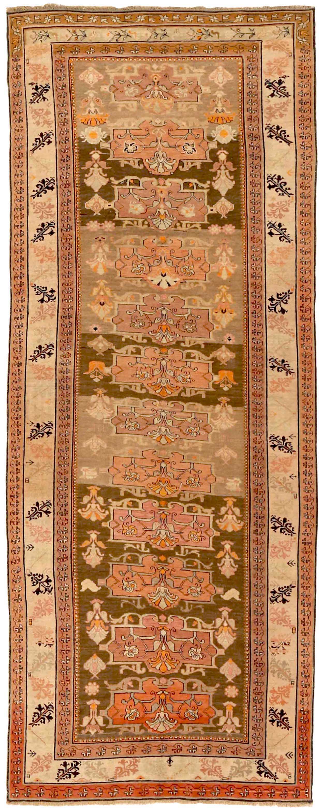 Thumbnail 9 for Antique Russia Karabagh Transitional Rug 72336