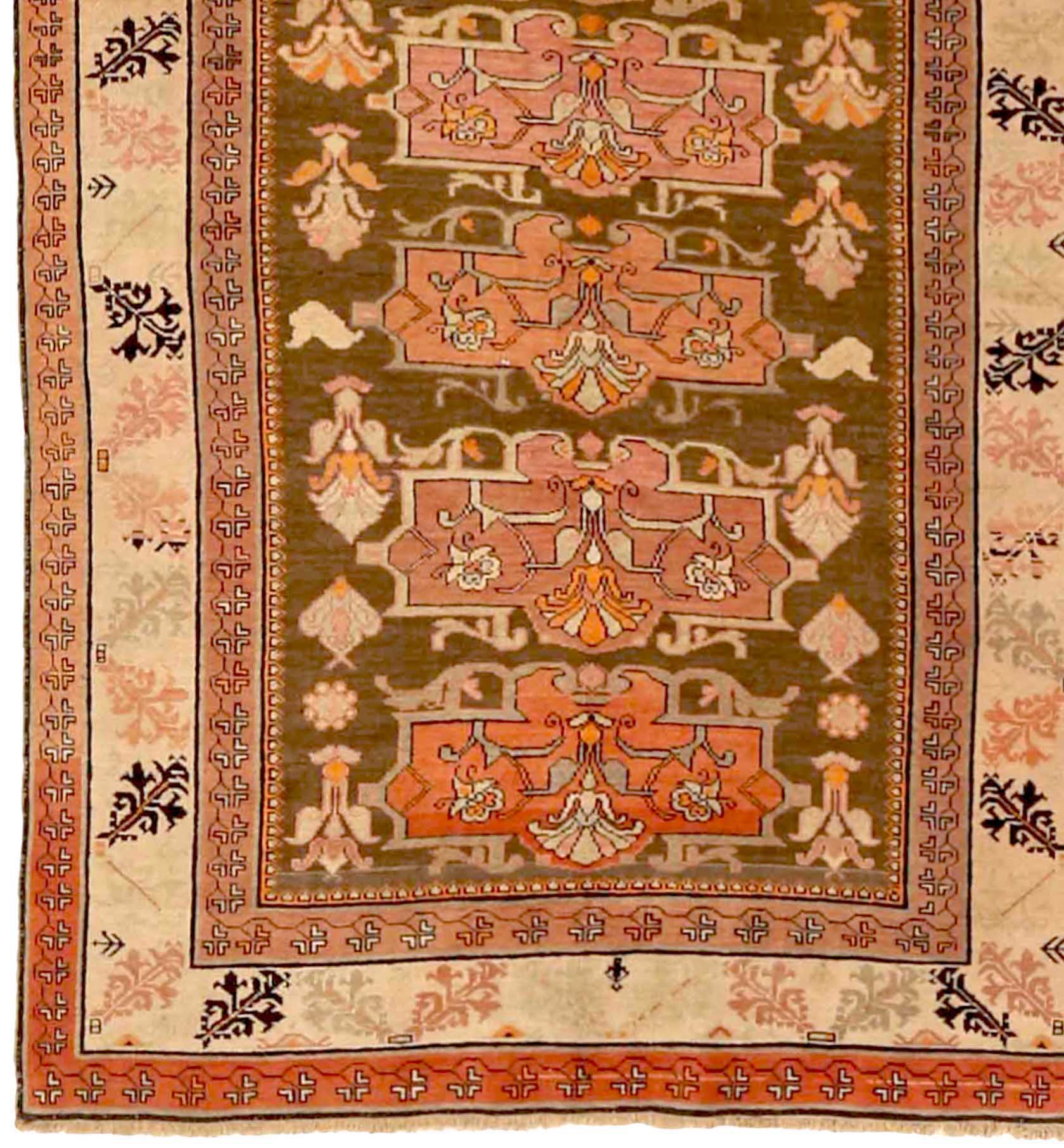 Thumbnail 13 for Antique Russia Karabagh Transitional Rug 72336