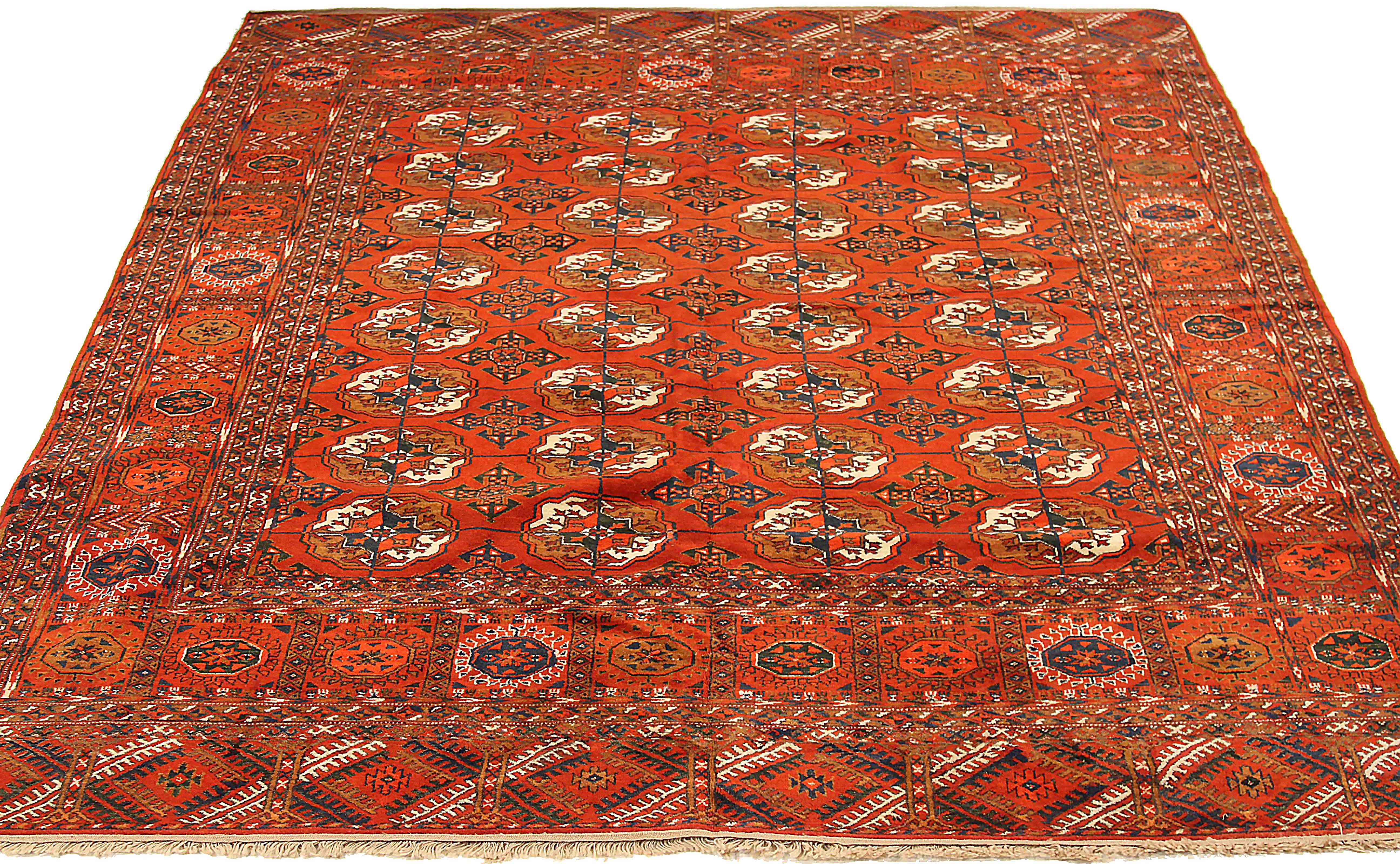 Thumbnail 2 for Antique Persian Traditional Rug 72426