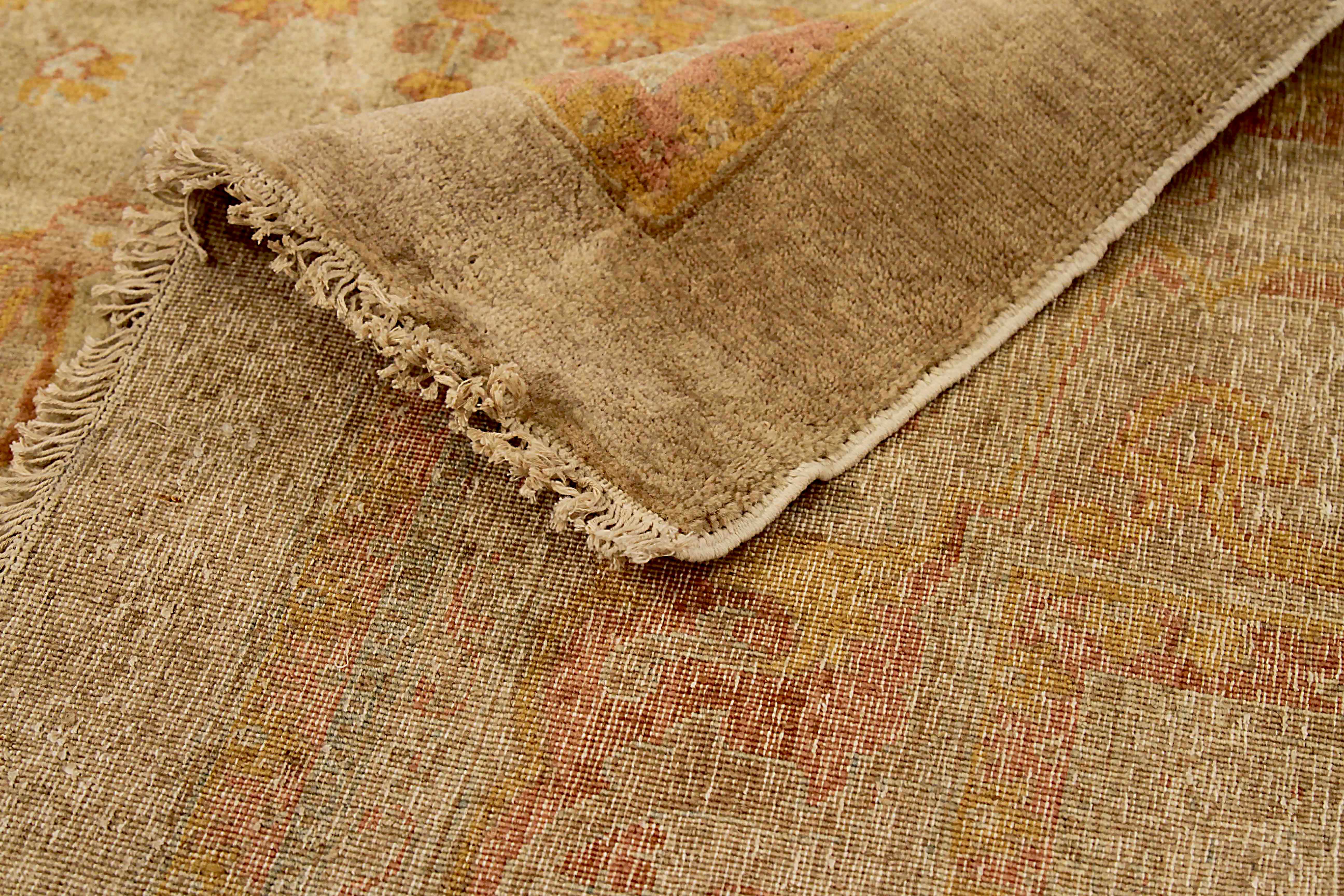 Thumbnail 2 for Antique Persian Tabriz Traditional Rug 72392