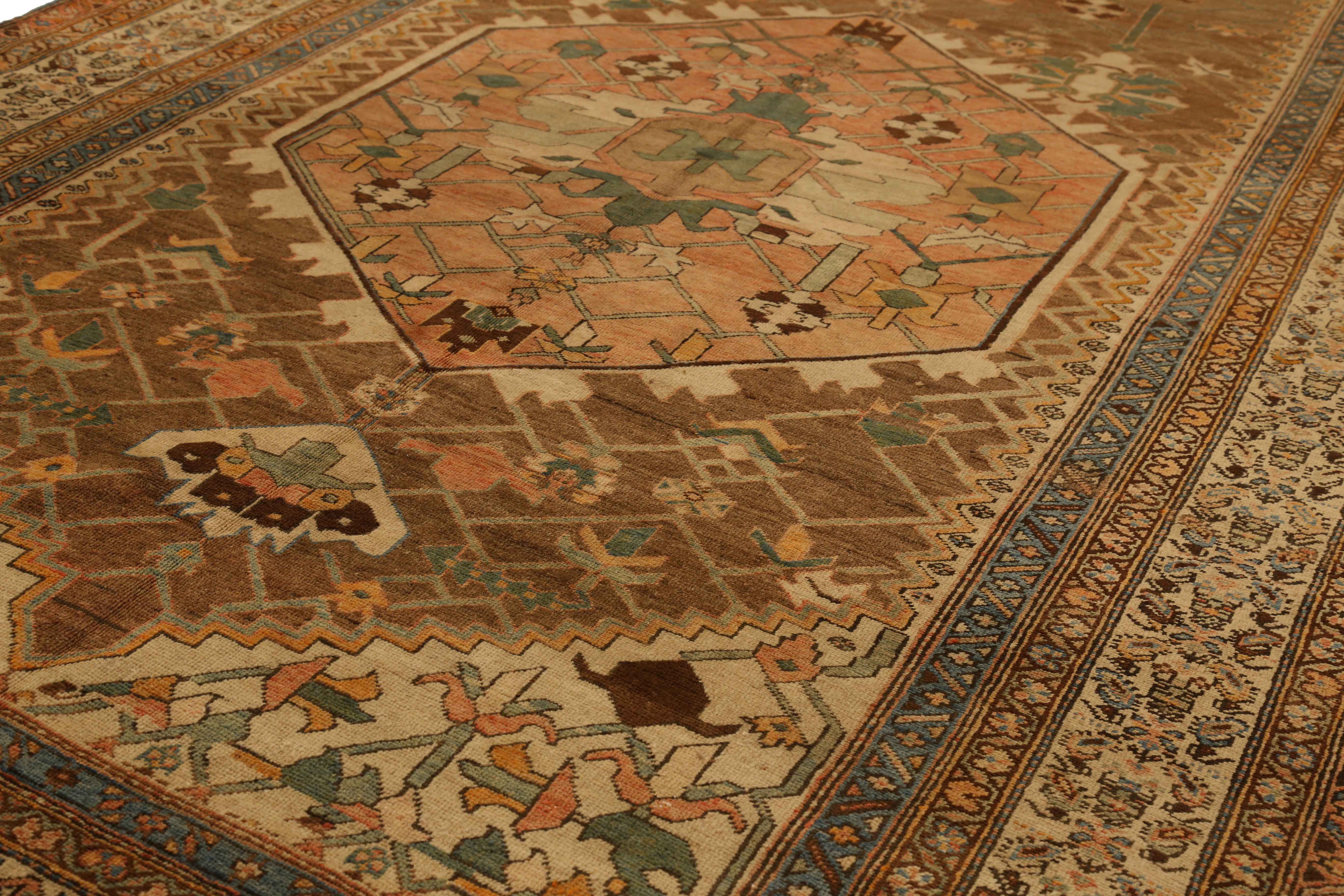 Thumbnail 5 for Antique Persian Transitional Rug 72396