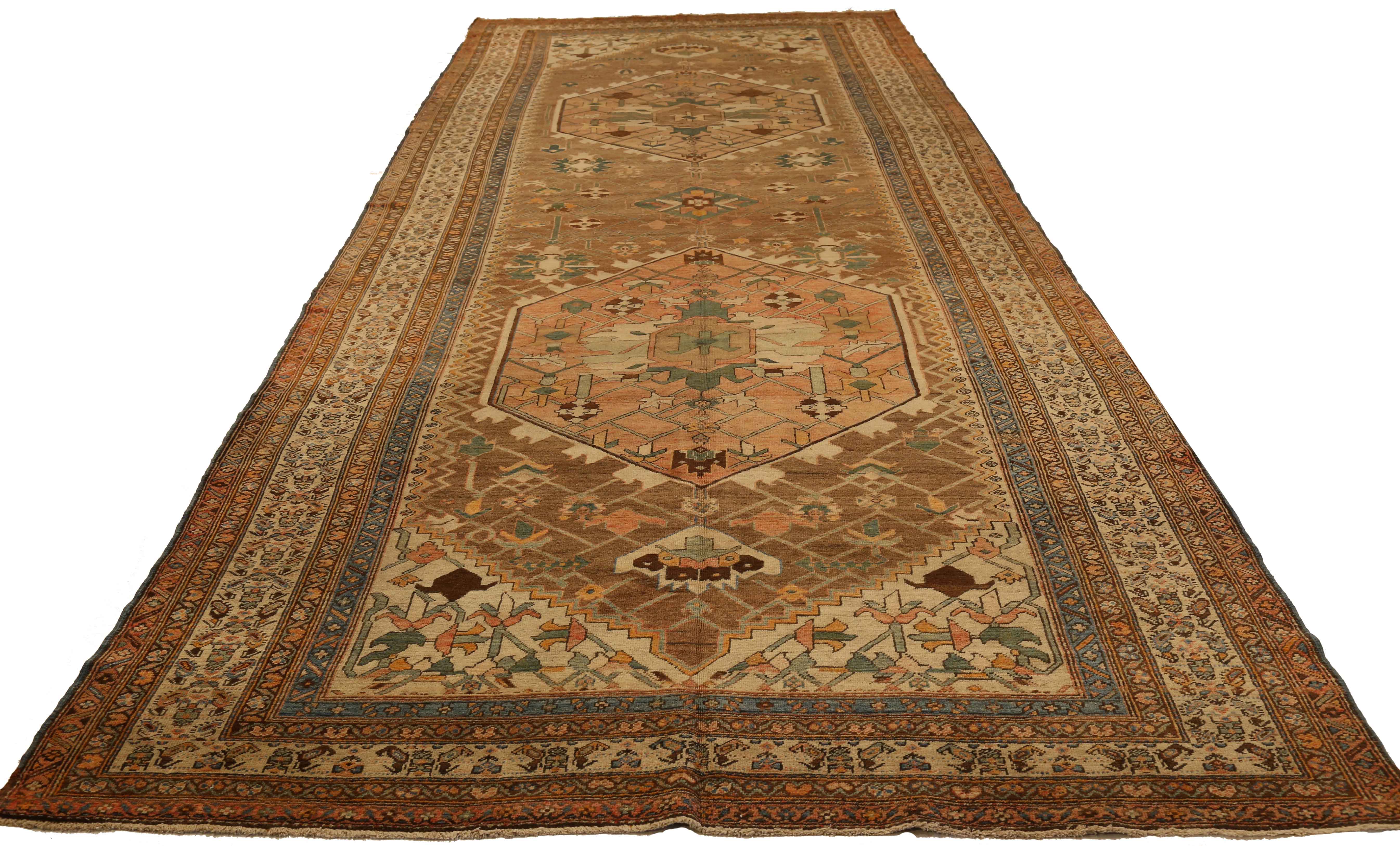 Thumbnail 7 for Antique Persian Transitional Rug 72396