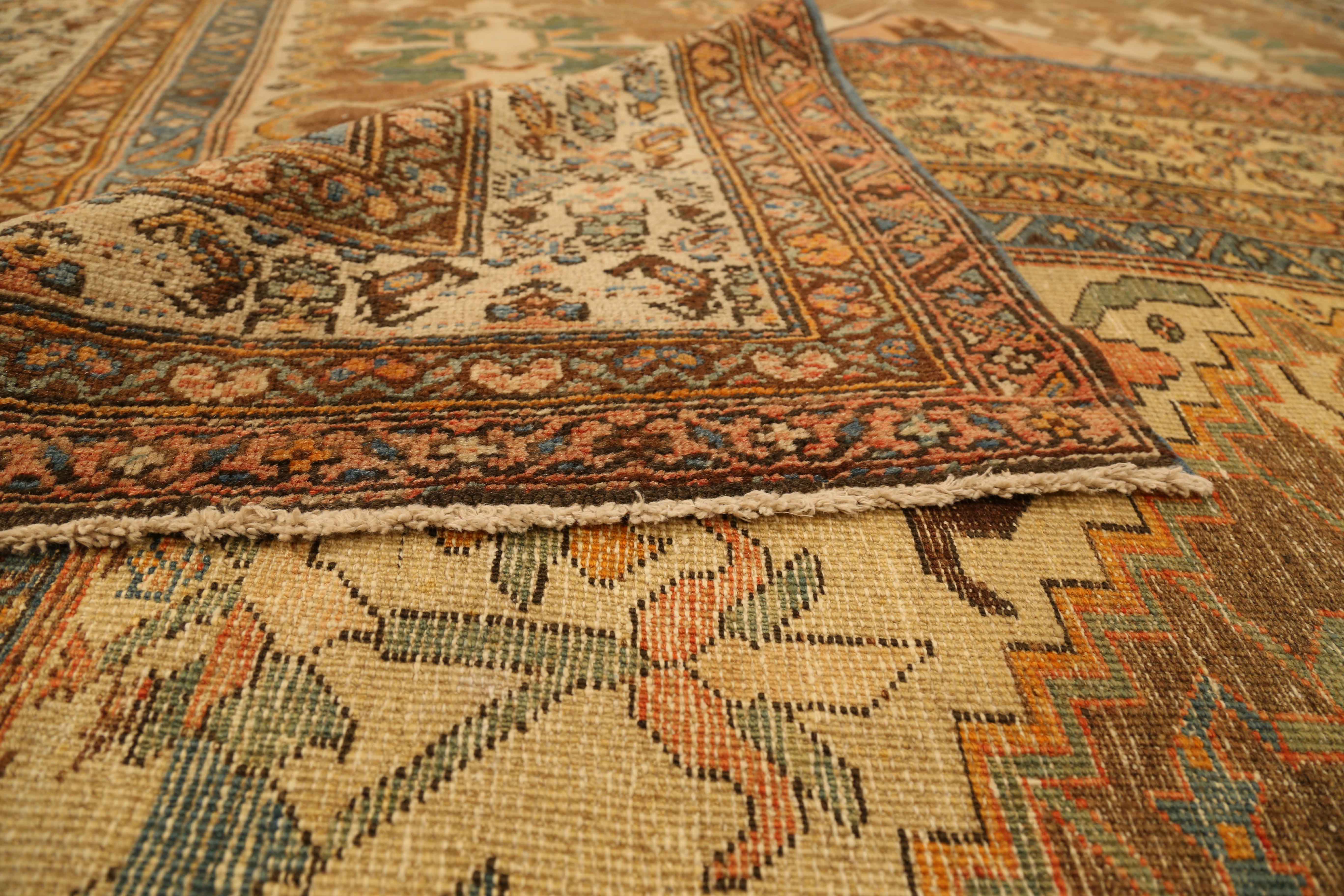 Thumbnail 8 for Antique Persian Transitional Rug 72396