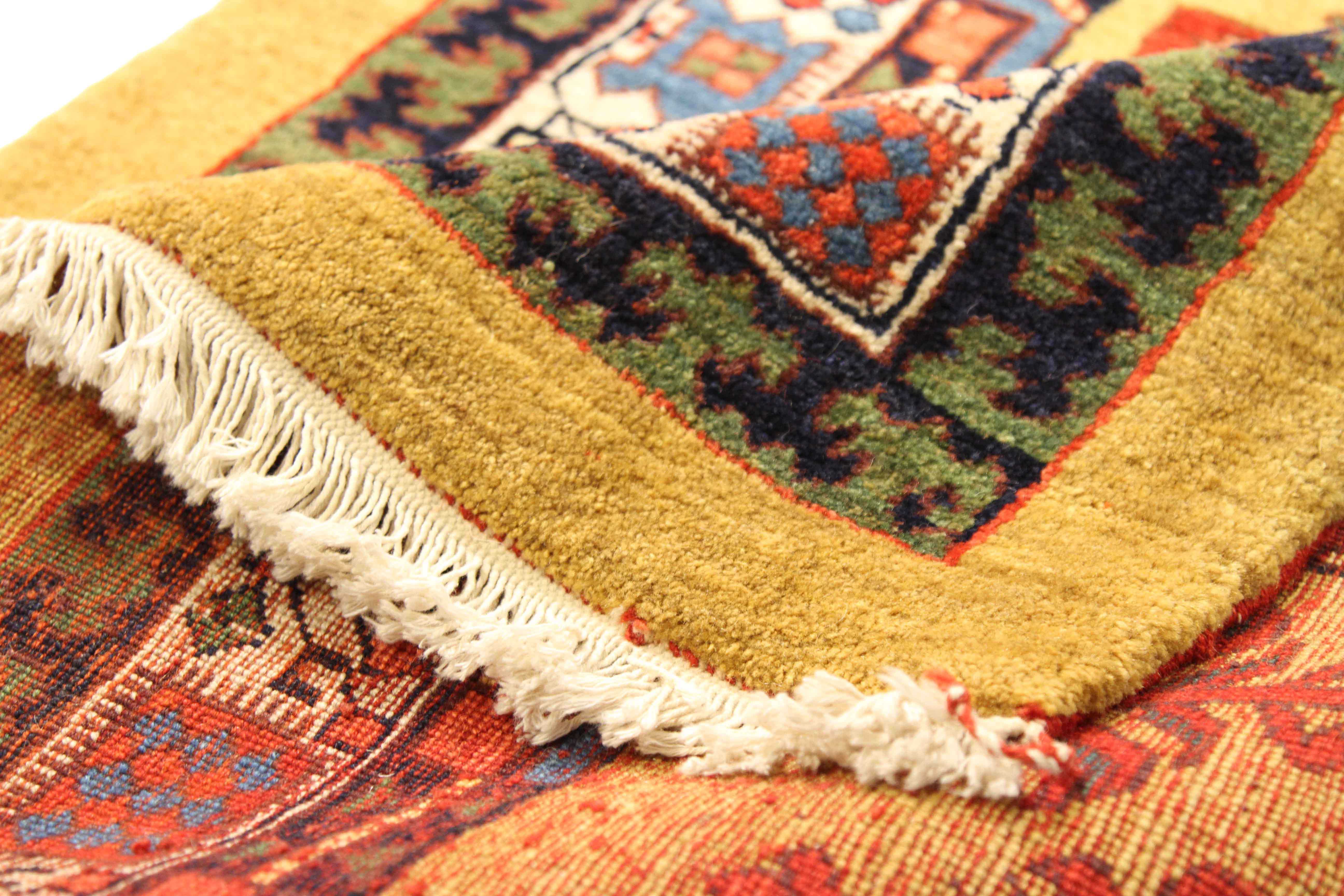 Thumbnail 2 for Antique Persian Bijar Traditional Rug 72369