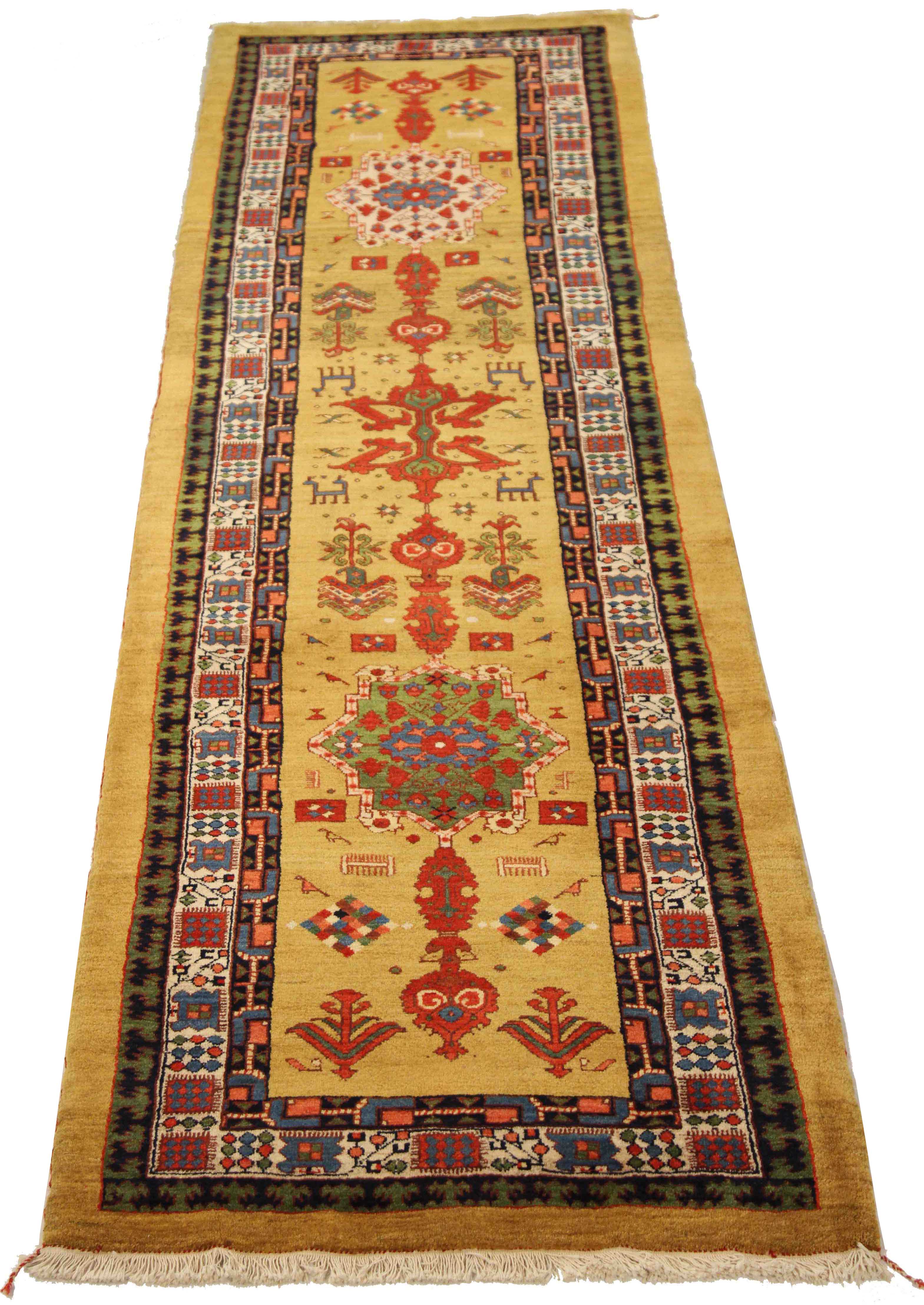 Thumbnail 3 for Antique Persian Bijar Traditional Rug 72369