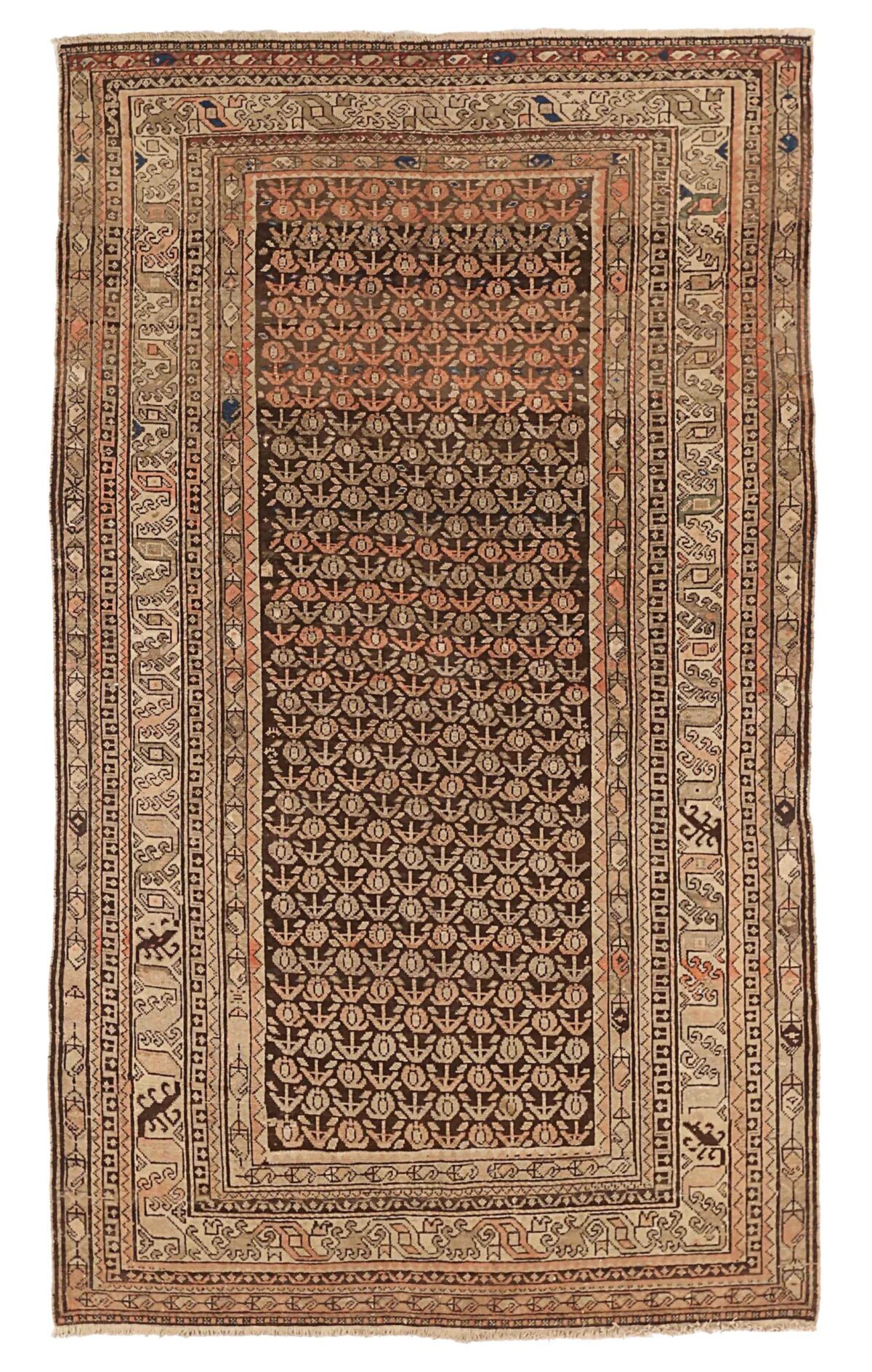 Thumbnail 13 for Antique Persian Malayer Transitional Rug 72385
