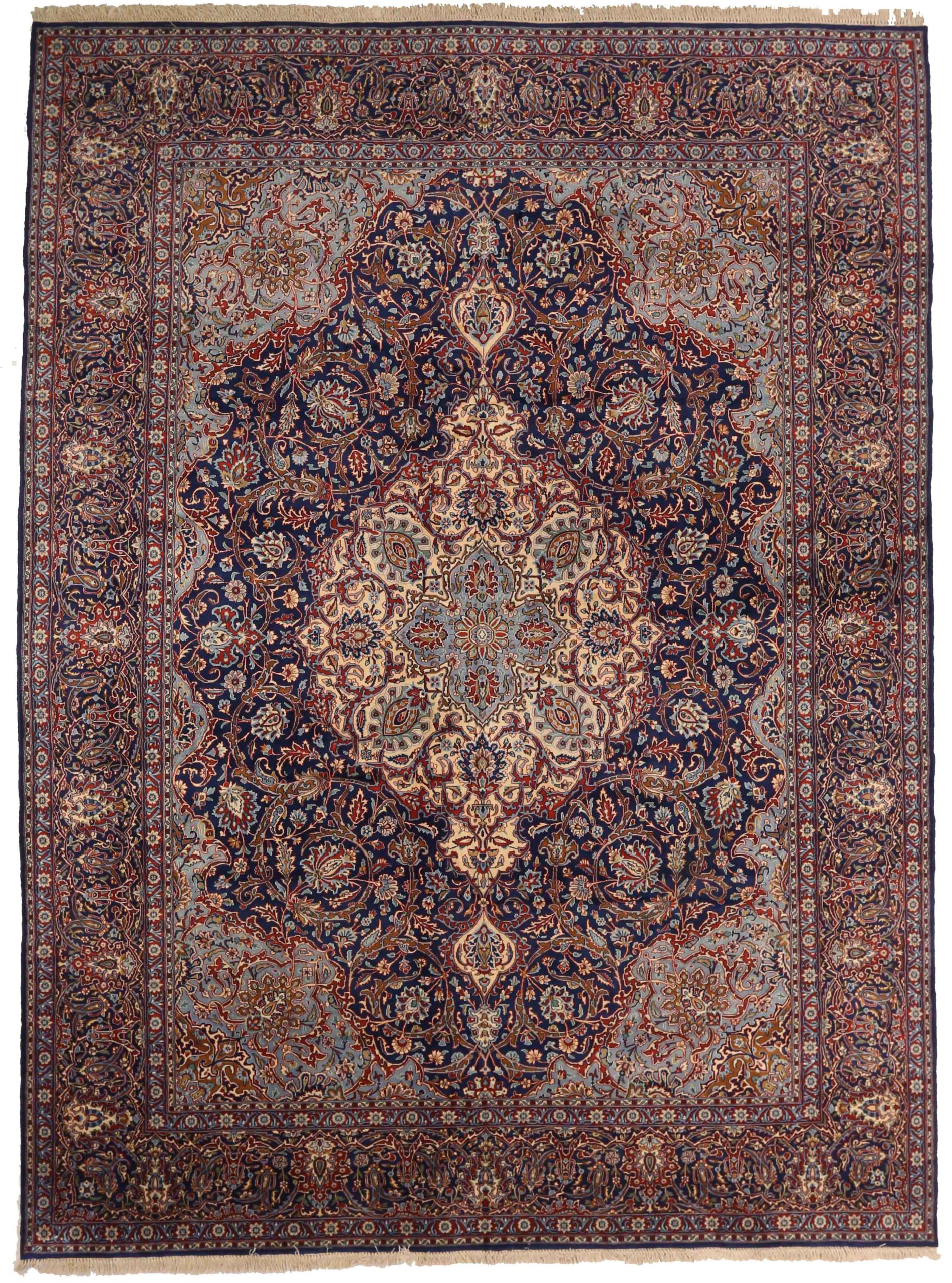 Thumbnail 5 for Antique Persian Kerman Traditional Rug 72471
