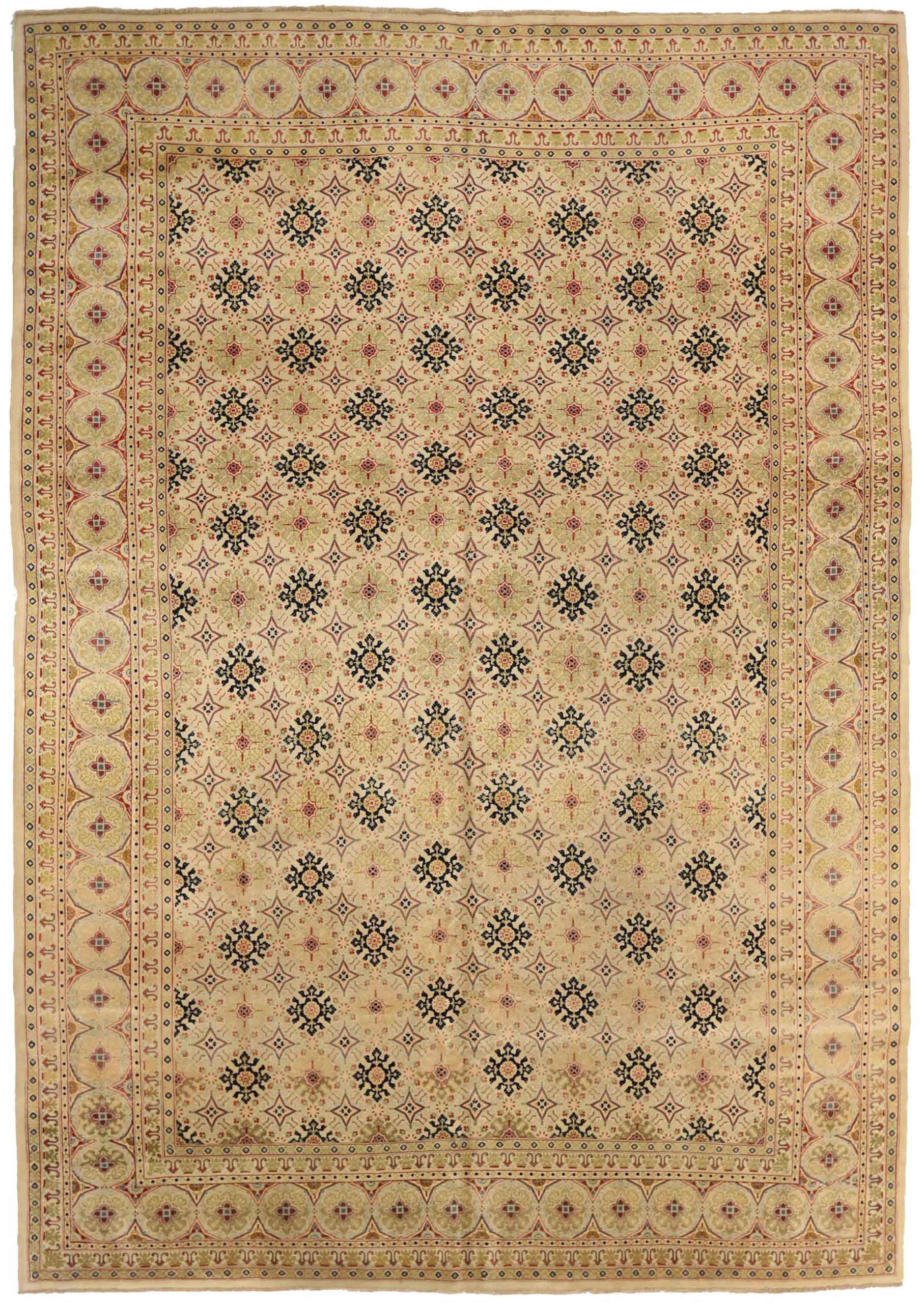 Thumbnail 3 for Antique Persian Kashan Transitional Rug 72490