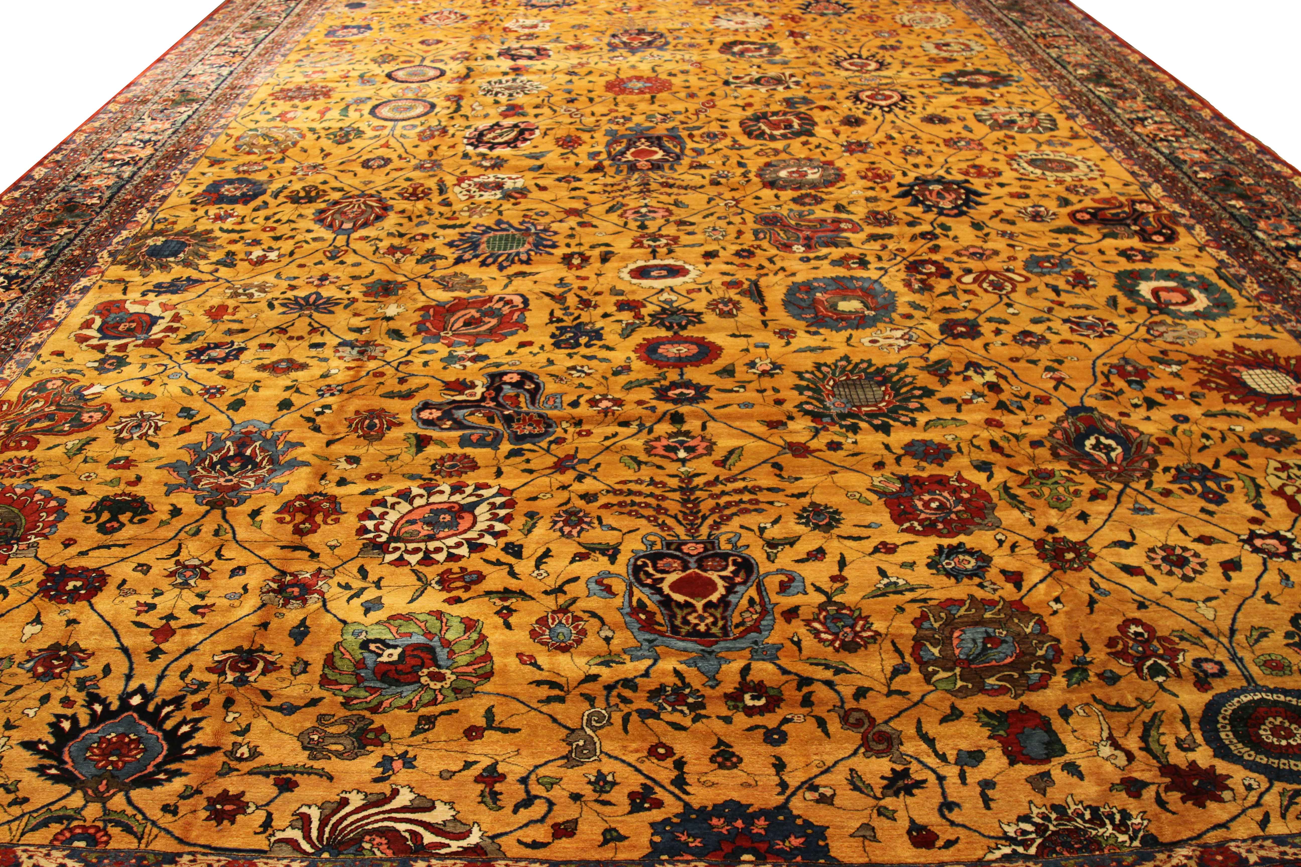 Thumbnail 4 for Antique Persian Traditional Rug 72492