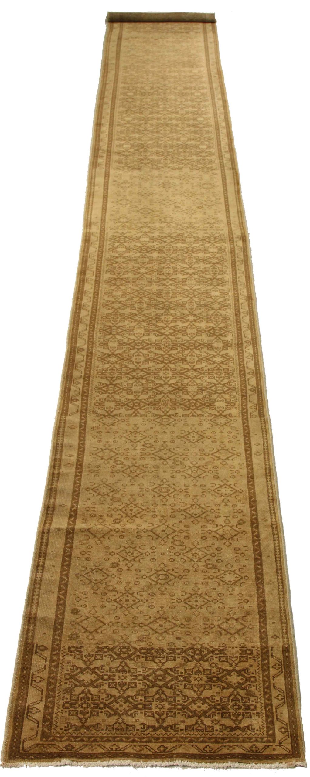 Thumbnail 10 for Antique Persian Malayer Transitional Rug 11581