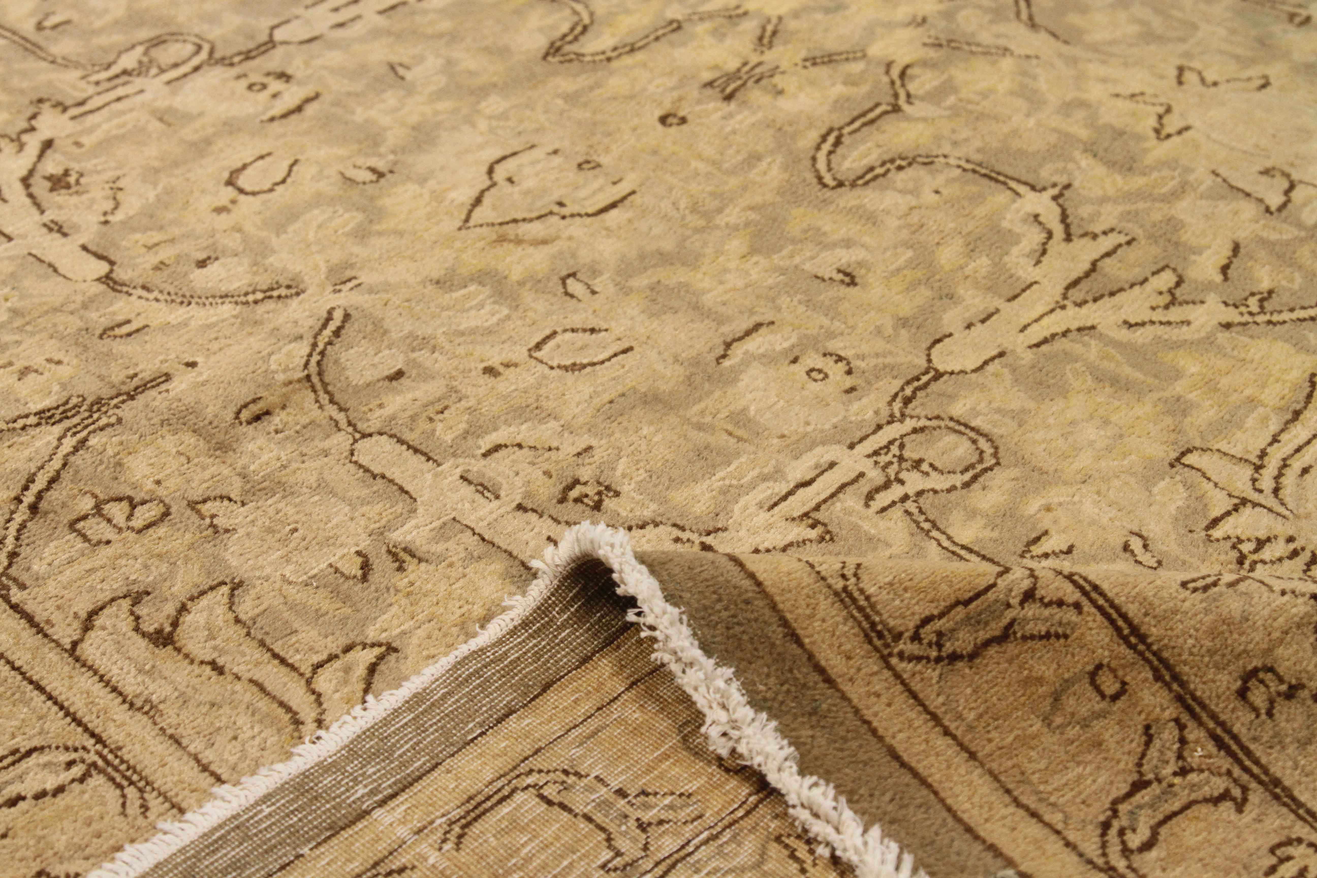 Thumbnail 10 for Antique Persian Kerman Transitional Rug 11507