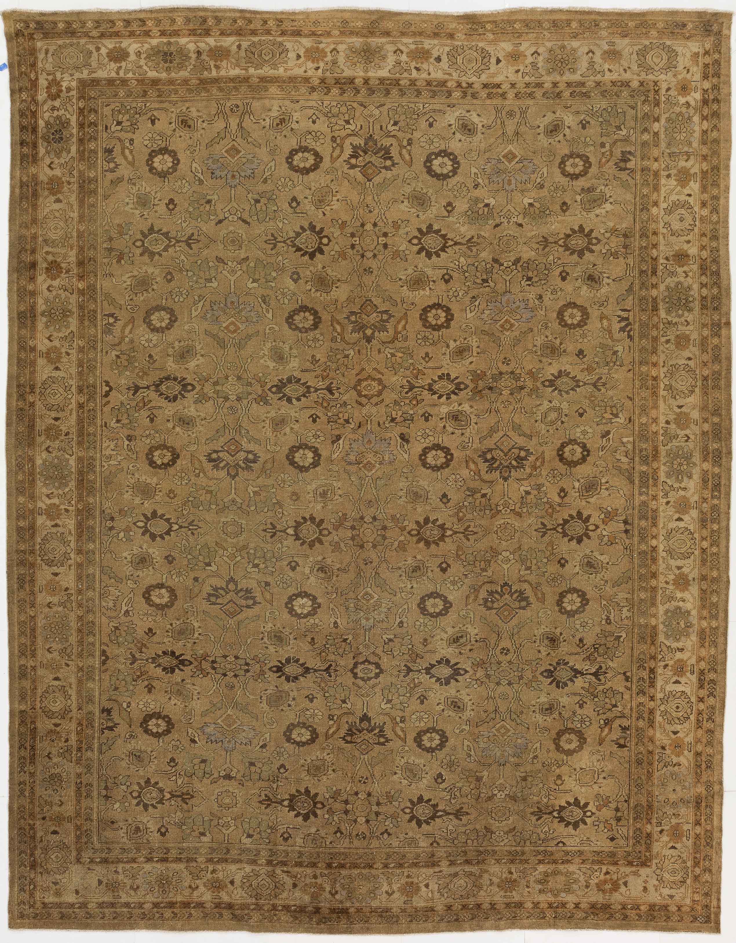 Thumbnail 14 for Antique Persian Sultanabad Transitional Rug 11600