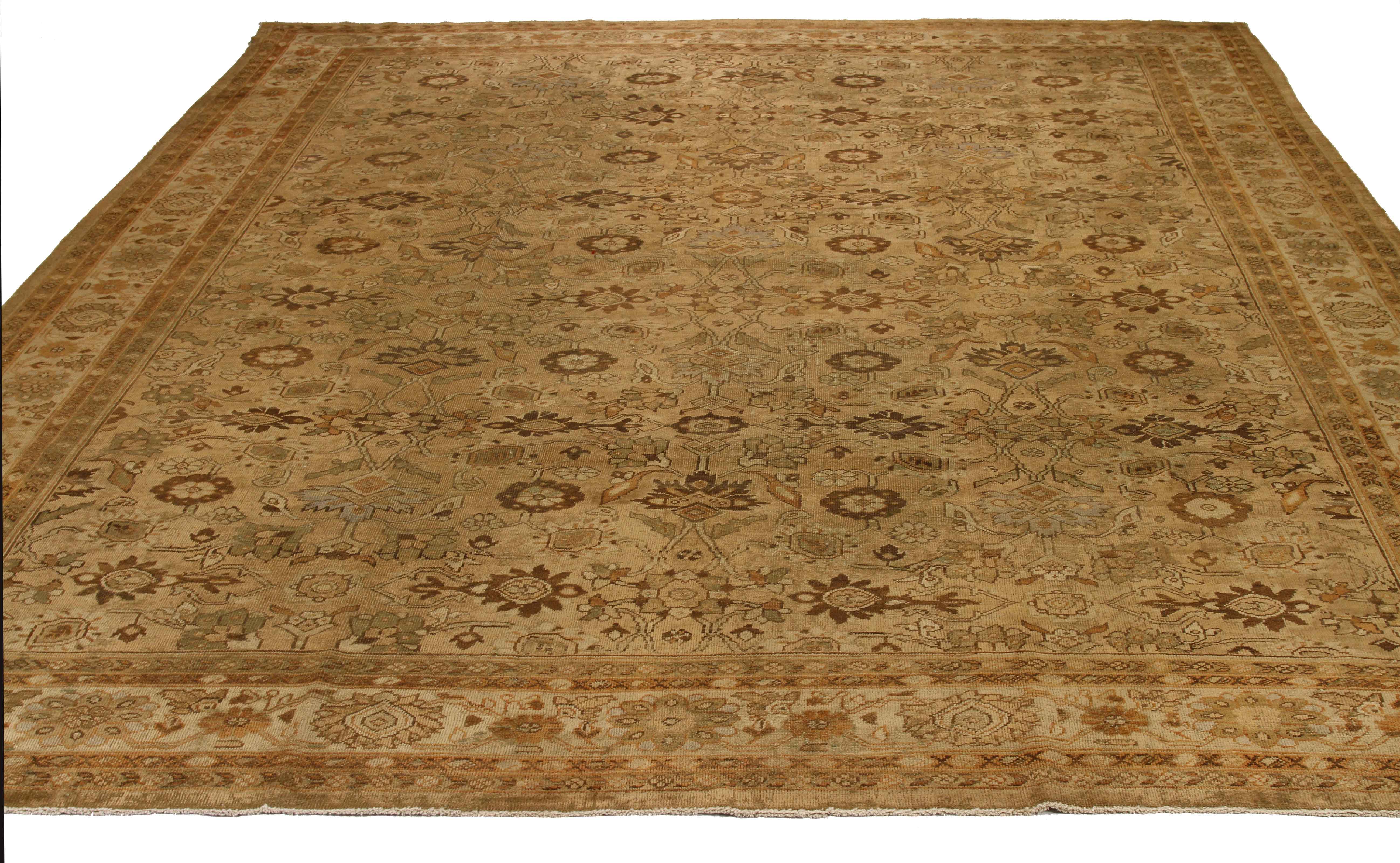 Thumbnail 11 for Antique Persian Sultanabad Transitional Rug 11600