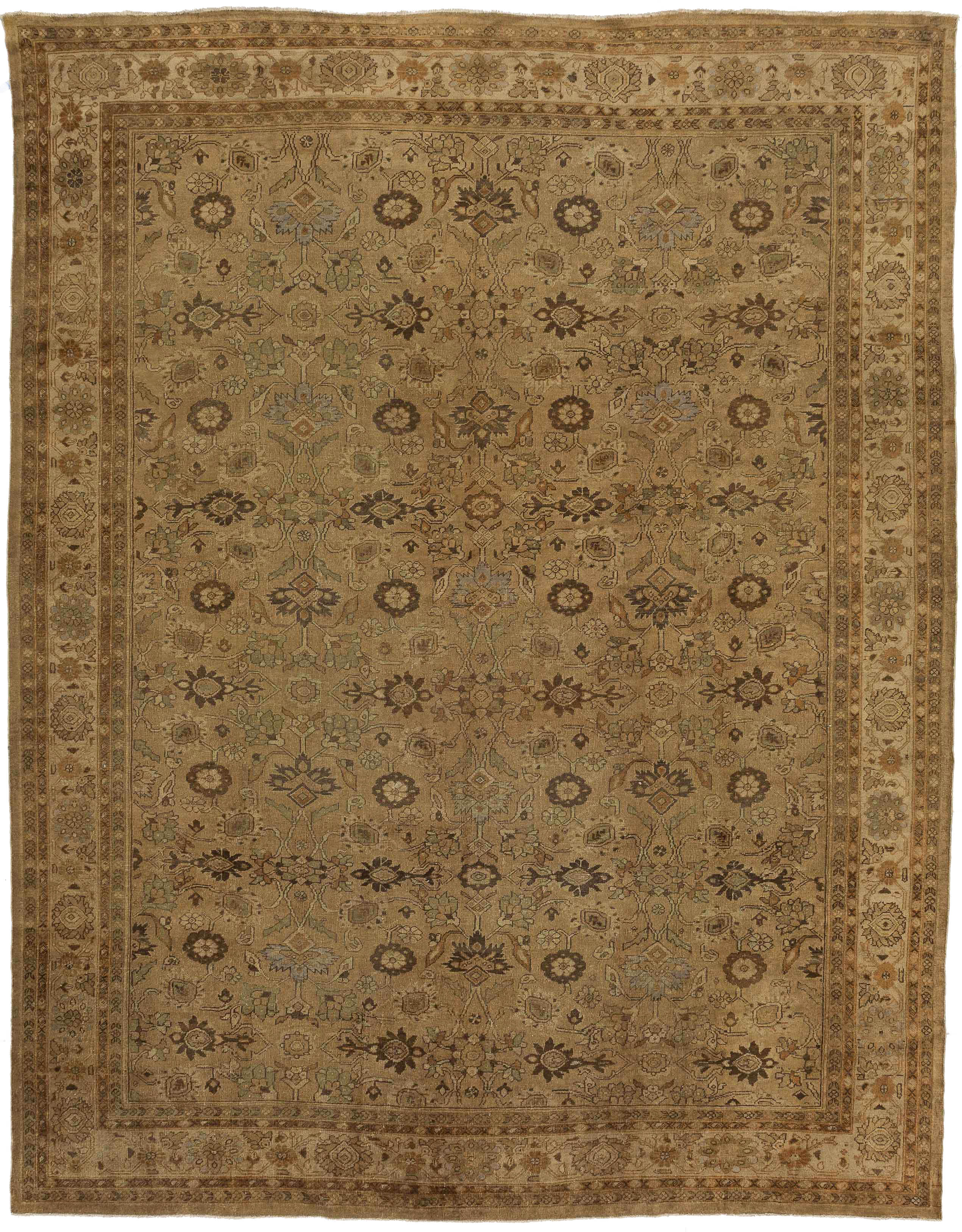 Thumbnail 4 for Antique Persian Sultanabad Transitional Rug 11600