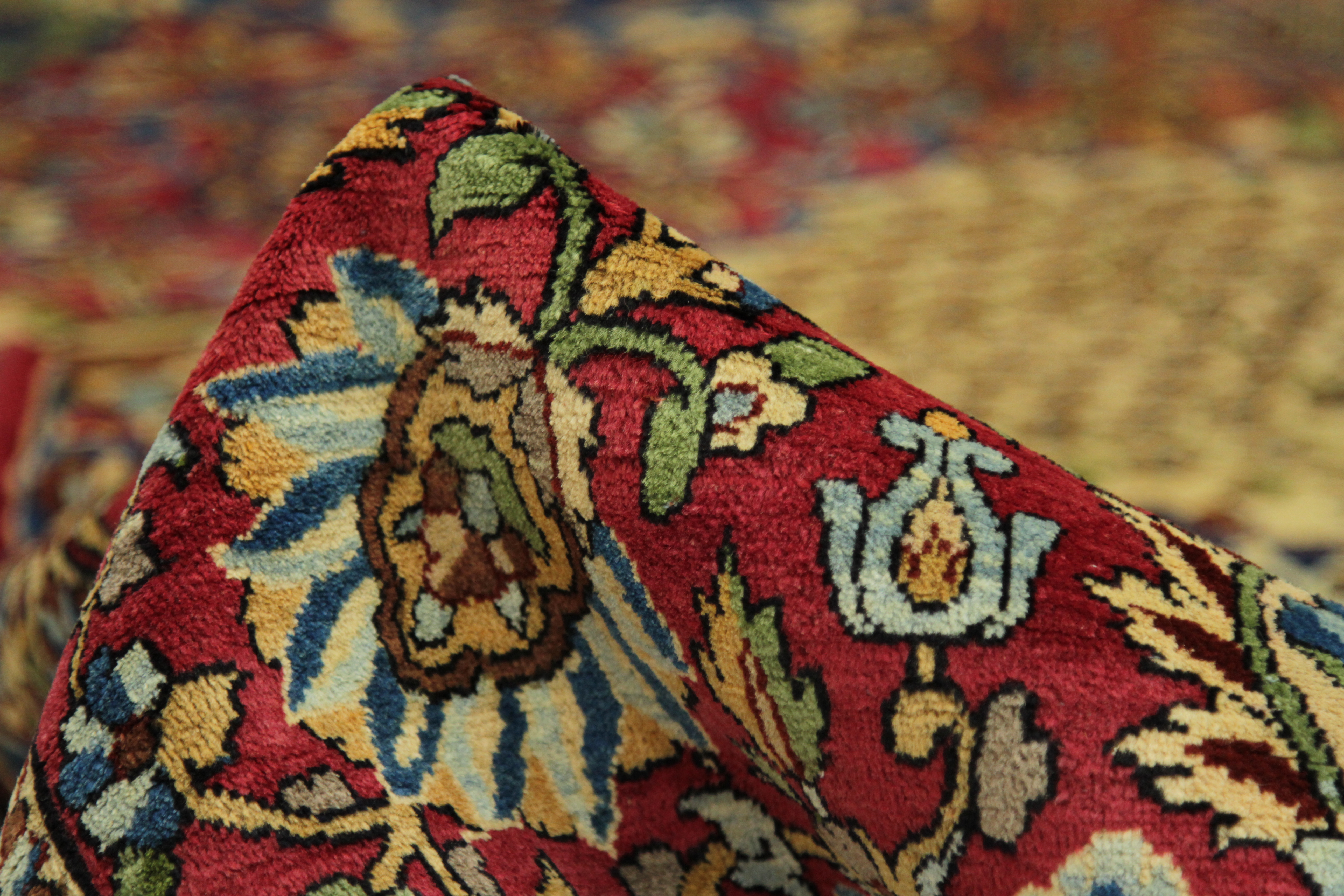 Thumbnail 2 for Antique Persian Yazd Transitional Rug 11639