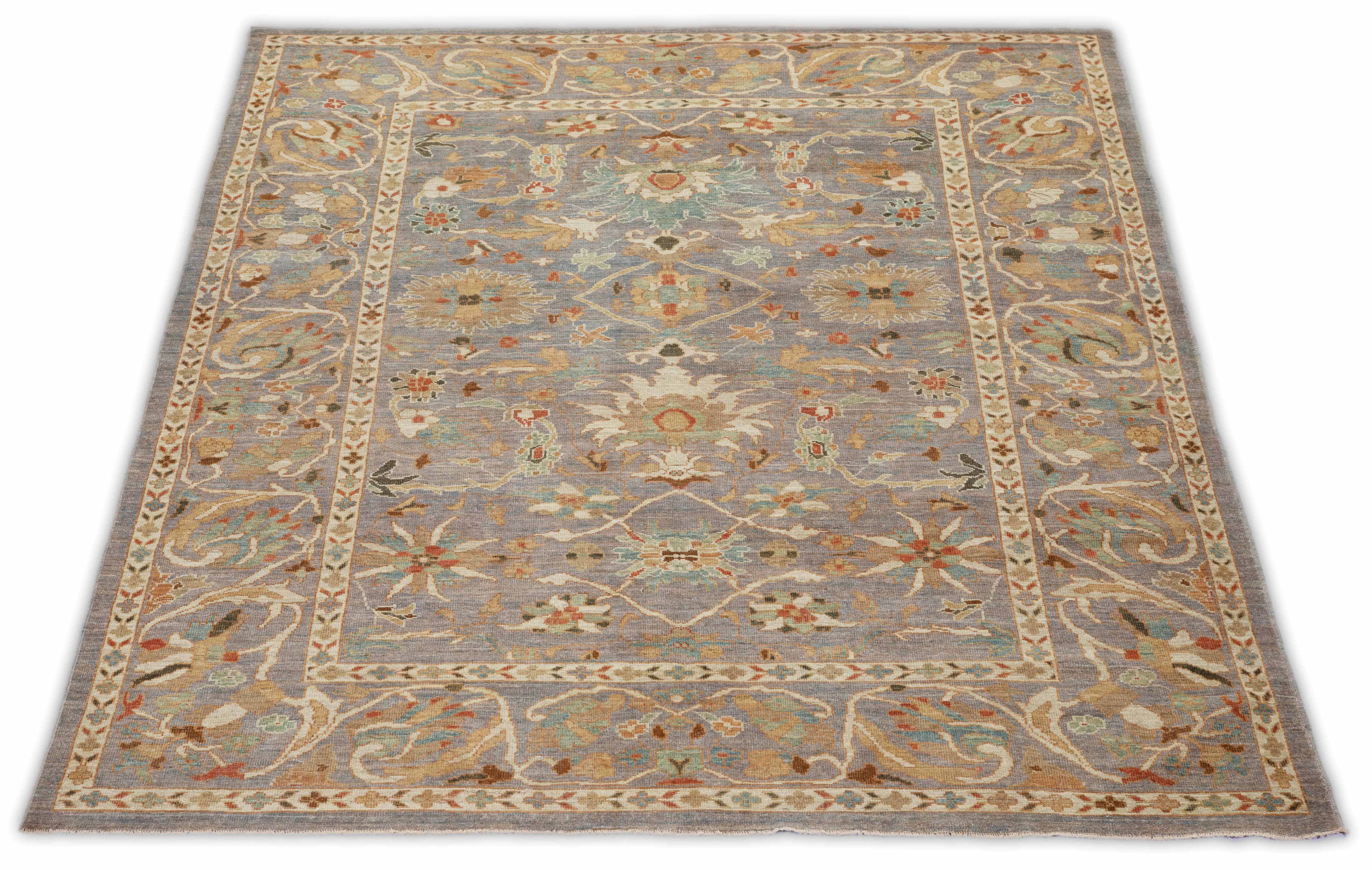 Thumbnail 14 for Turkey Sultanabad Tribal Rug 88647