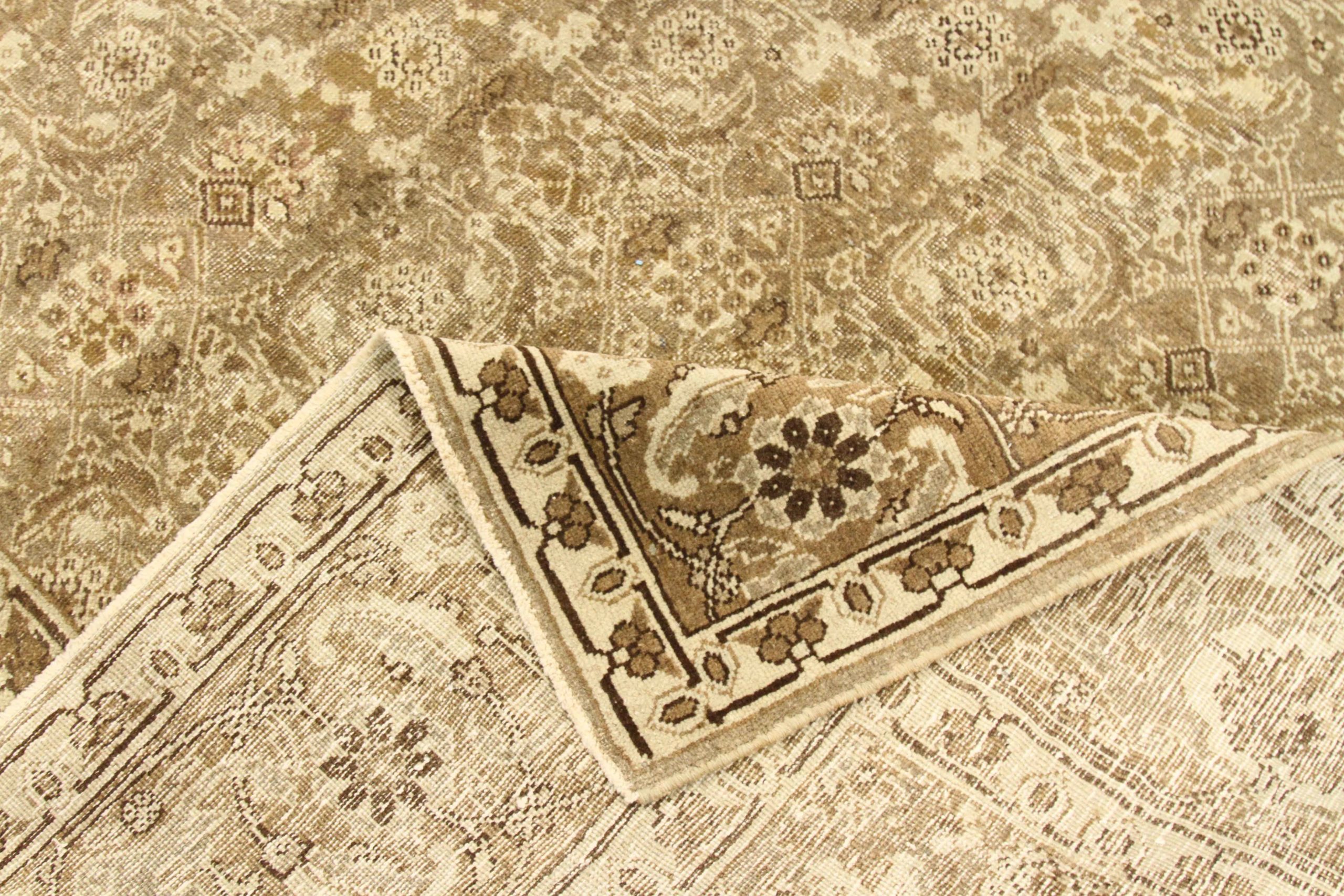 Thumbnail 12 for Antique Persian Tabriz Transitional Rug 67180