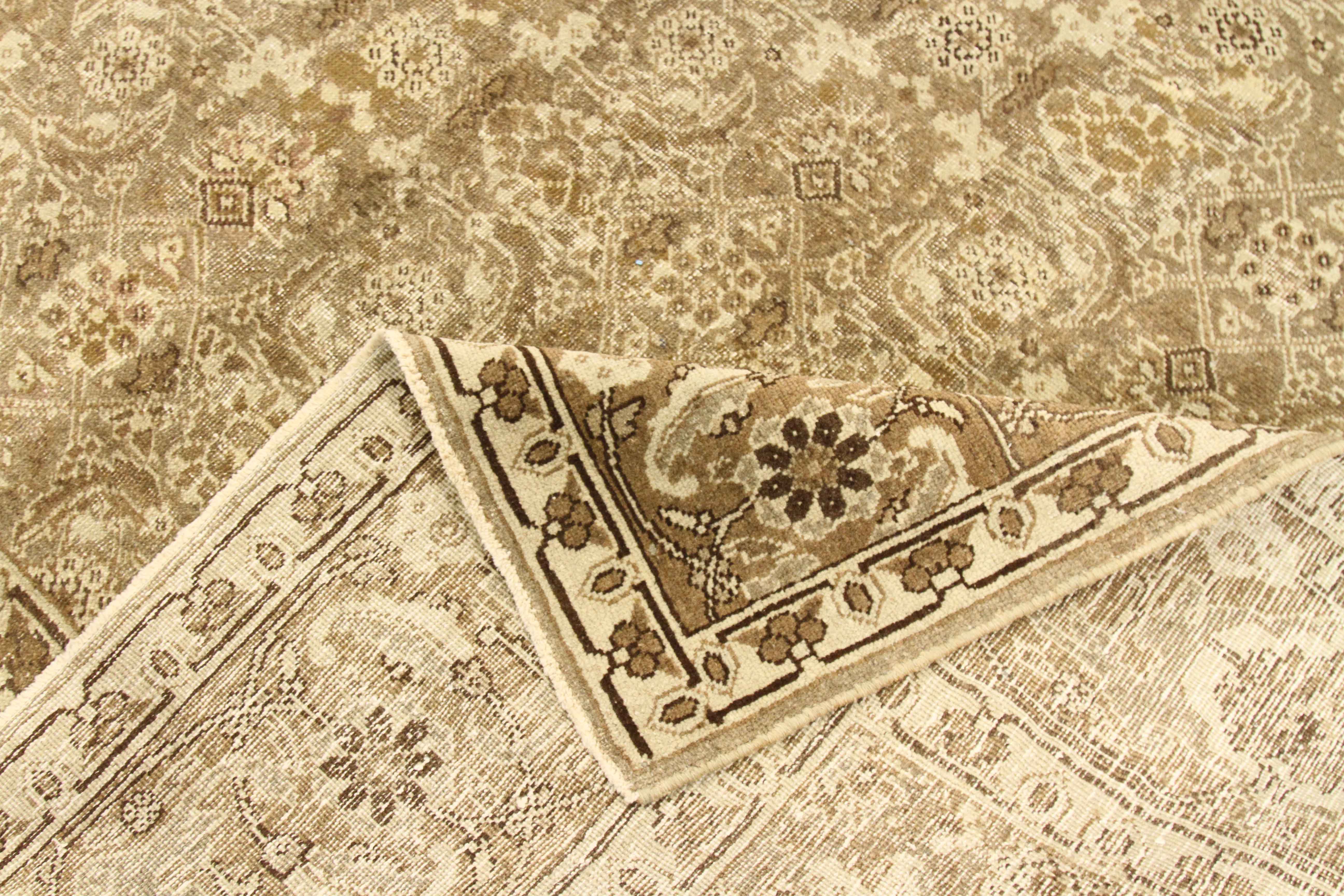 Thumbnail 7 for Antique Persian Tabriz Transitional Rug 67180