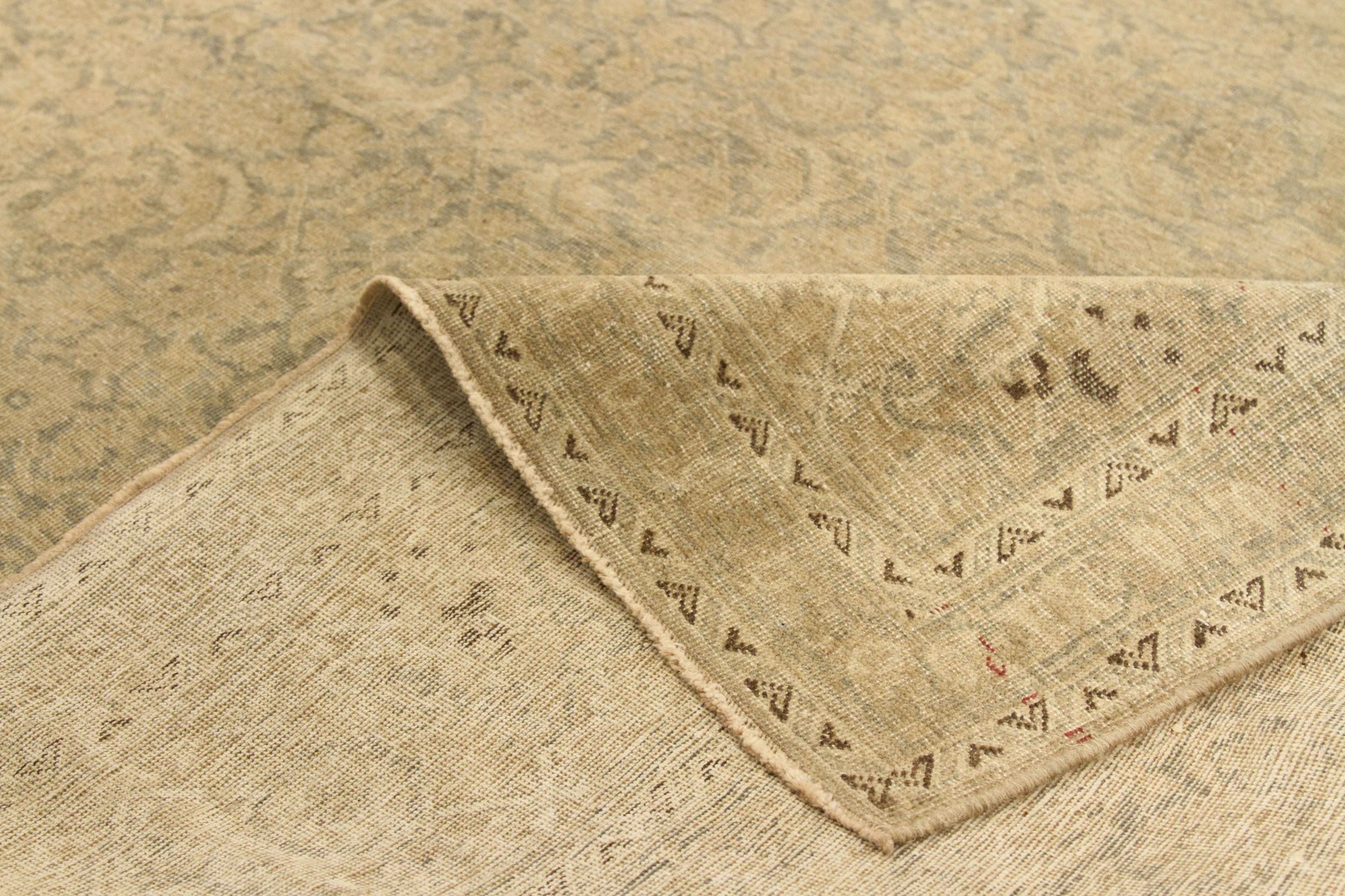 Thumbnail 11 for Antique Persian Tabriz Transitional Rug 67181