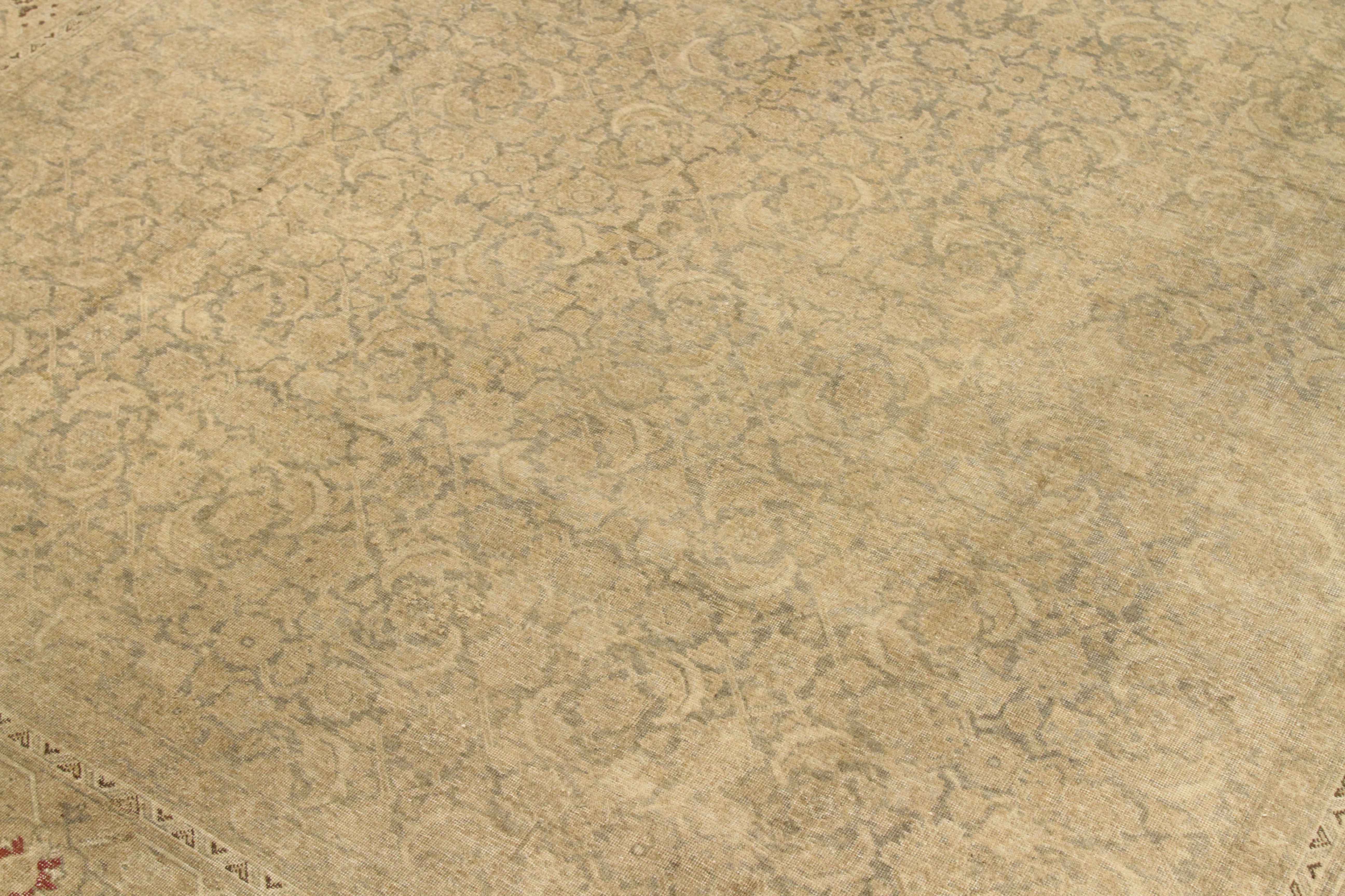 Thumbnail 2 for Antique Persian Tabriz Transitional Rug 67181