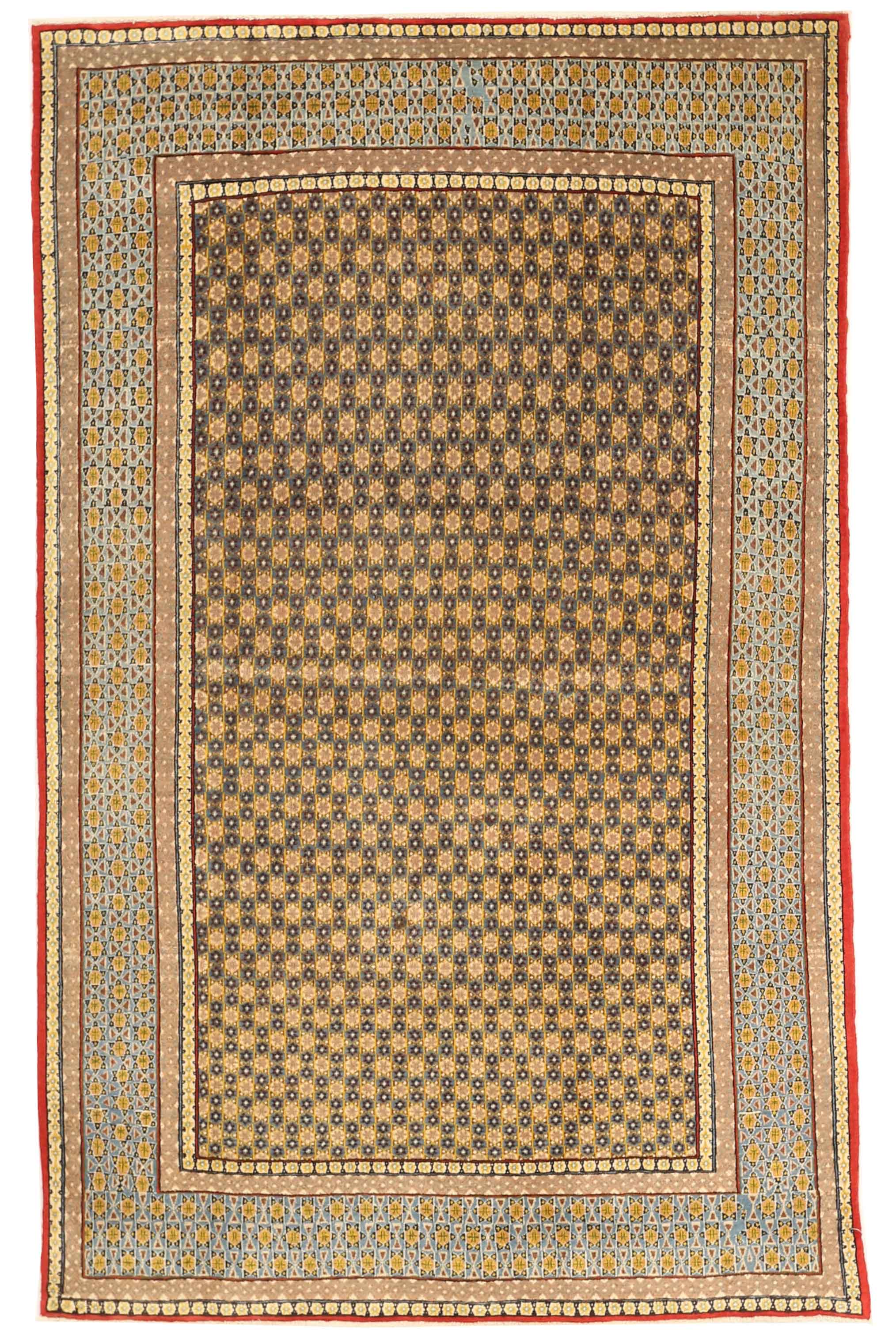 Thumbnail 15 for Antique Persian Qum Traditional Rug 67165