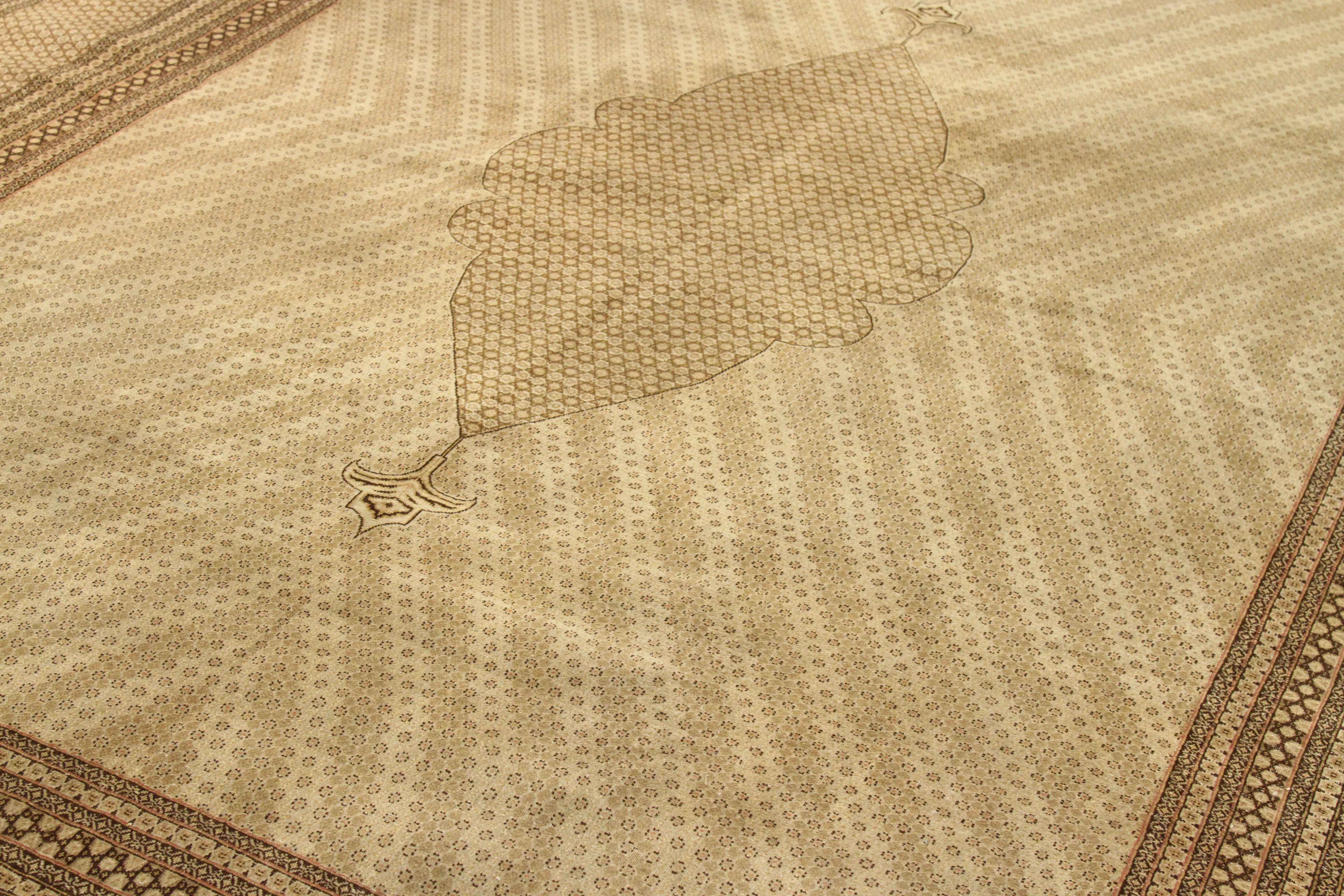 Thumbnail 2 for Antique Persian Kerman Transitional Rug 67168